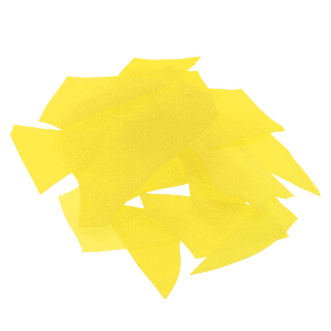 0120-04 Canary Yellow Opalescent Confetti