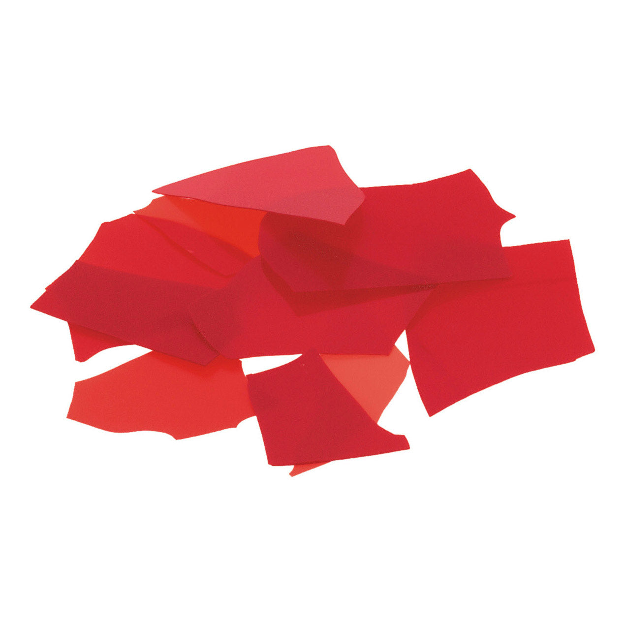 0124-04 Red Opalescent Confetti