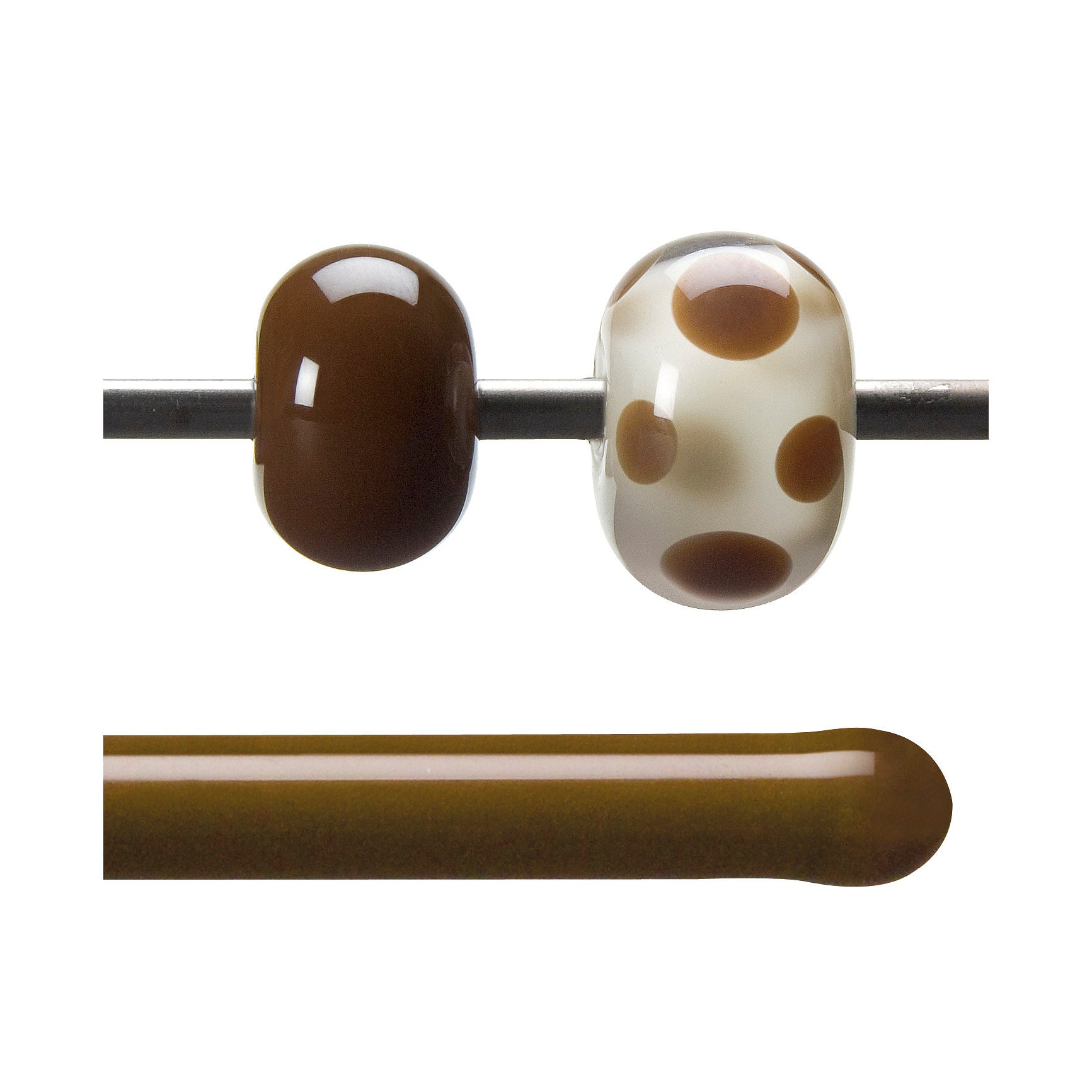 0203-0576 Woodland Brown Opal Rod 1 Piece