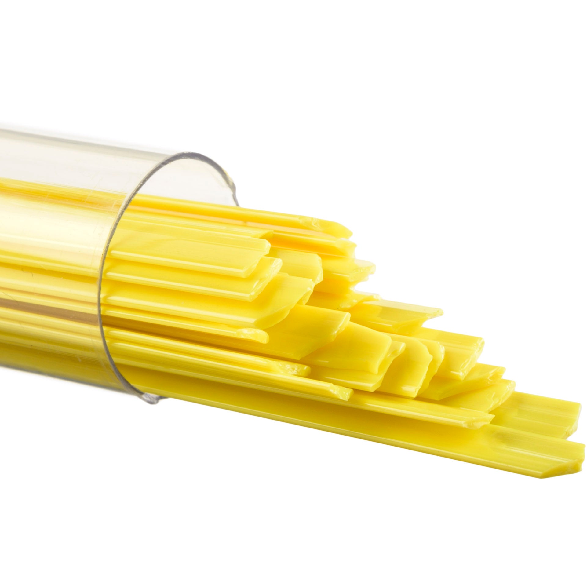 0220-0401 Sunflower Yellow Opalescent Ribbons Tube