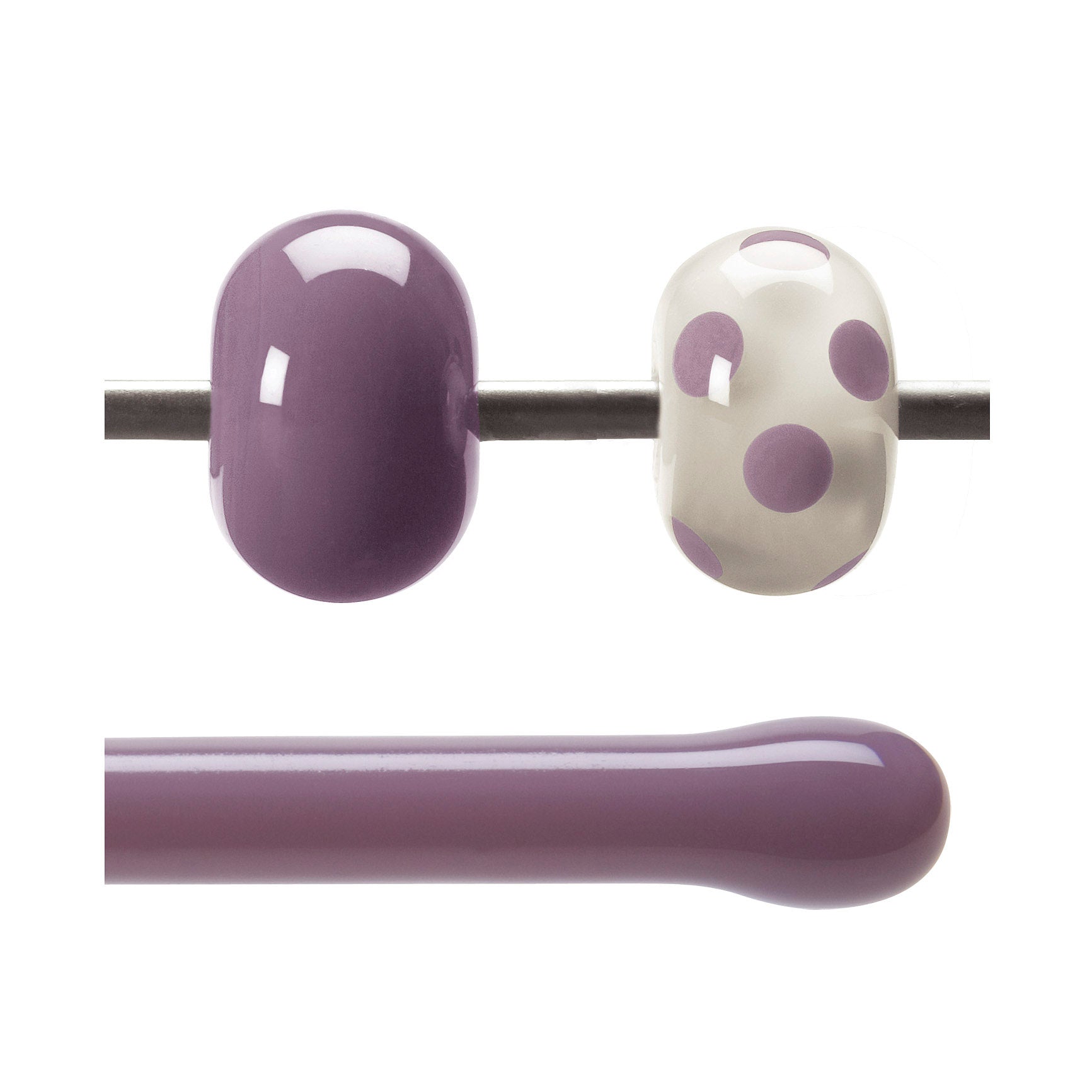 0303-0576 Dusty Lilac Opal Rod 1 Piece