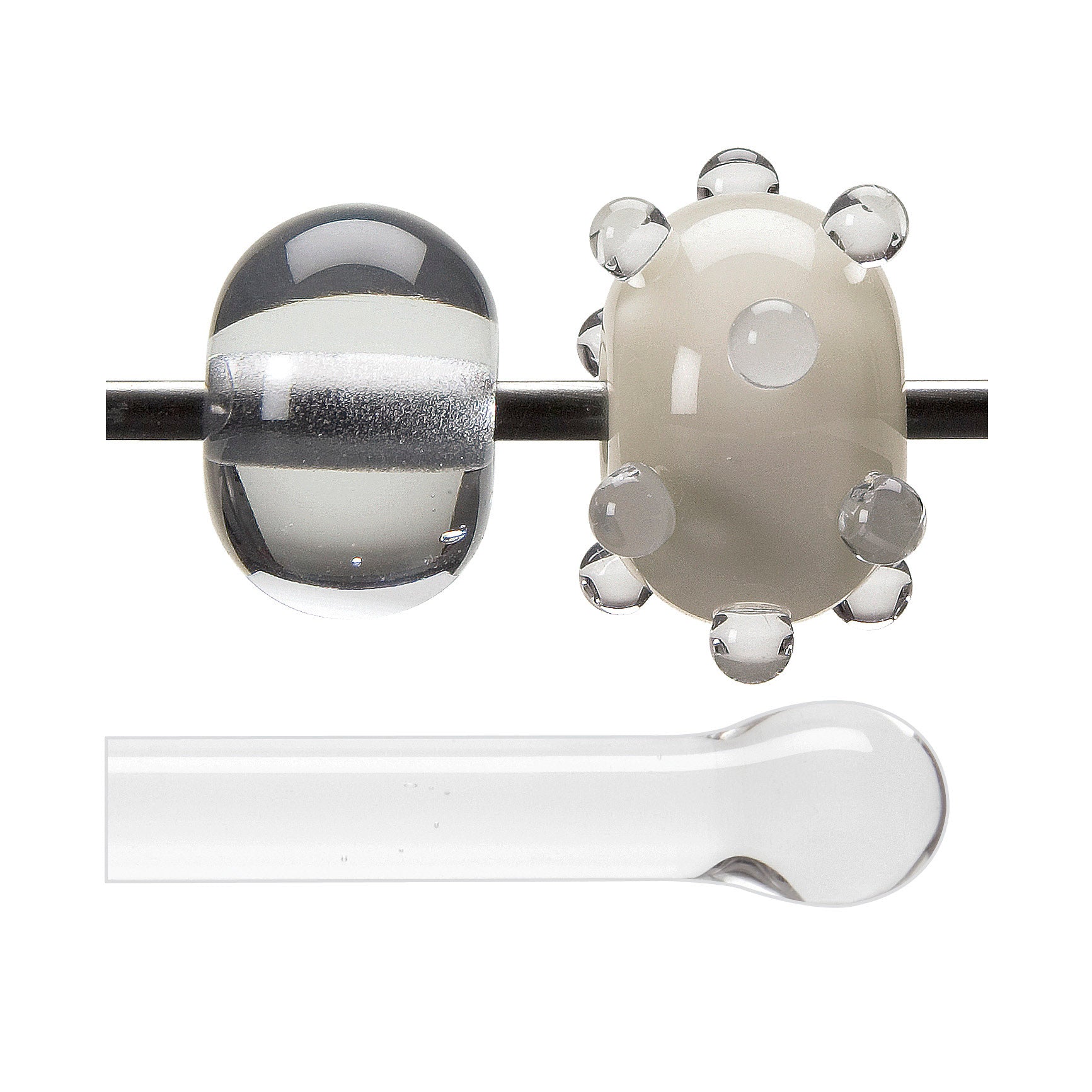 1101-0576 Clear Rod 1 Piece