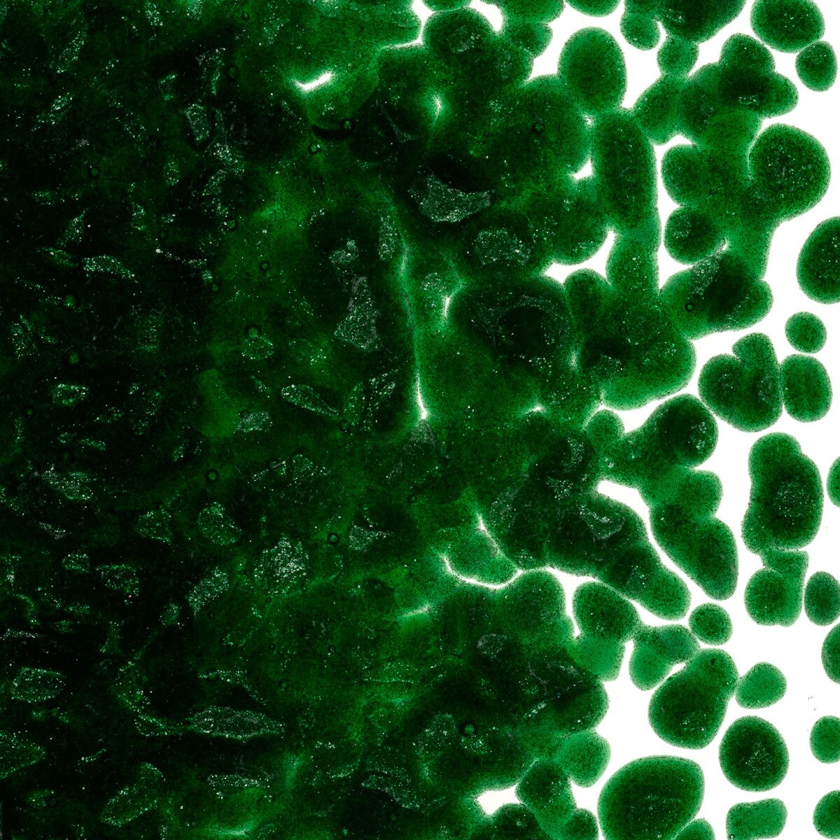 1112 Adventurine Green Transparent Frit