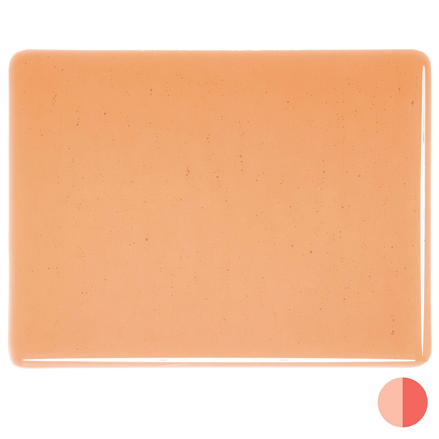 1205-30 Light Coral Striker Transparent Sheet