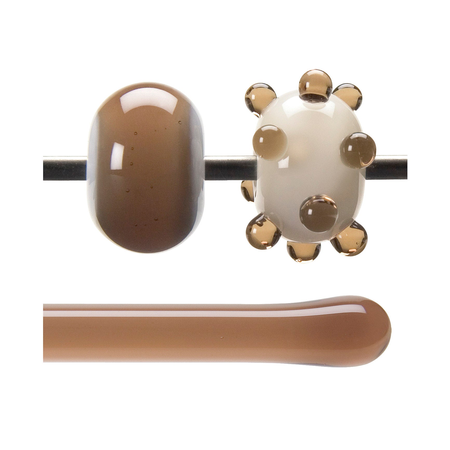 1409-0576 Light Bronze Transparent Rod 1 Piece