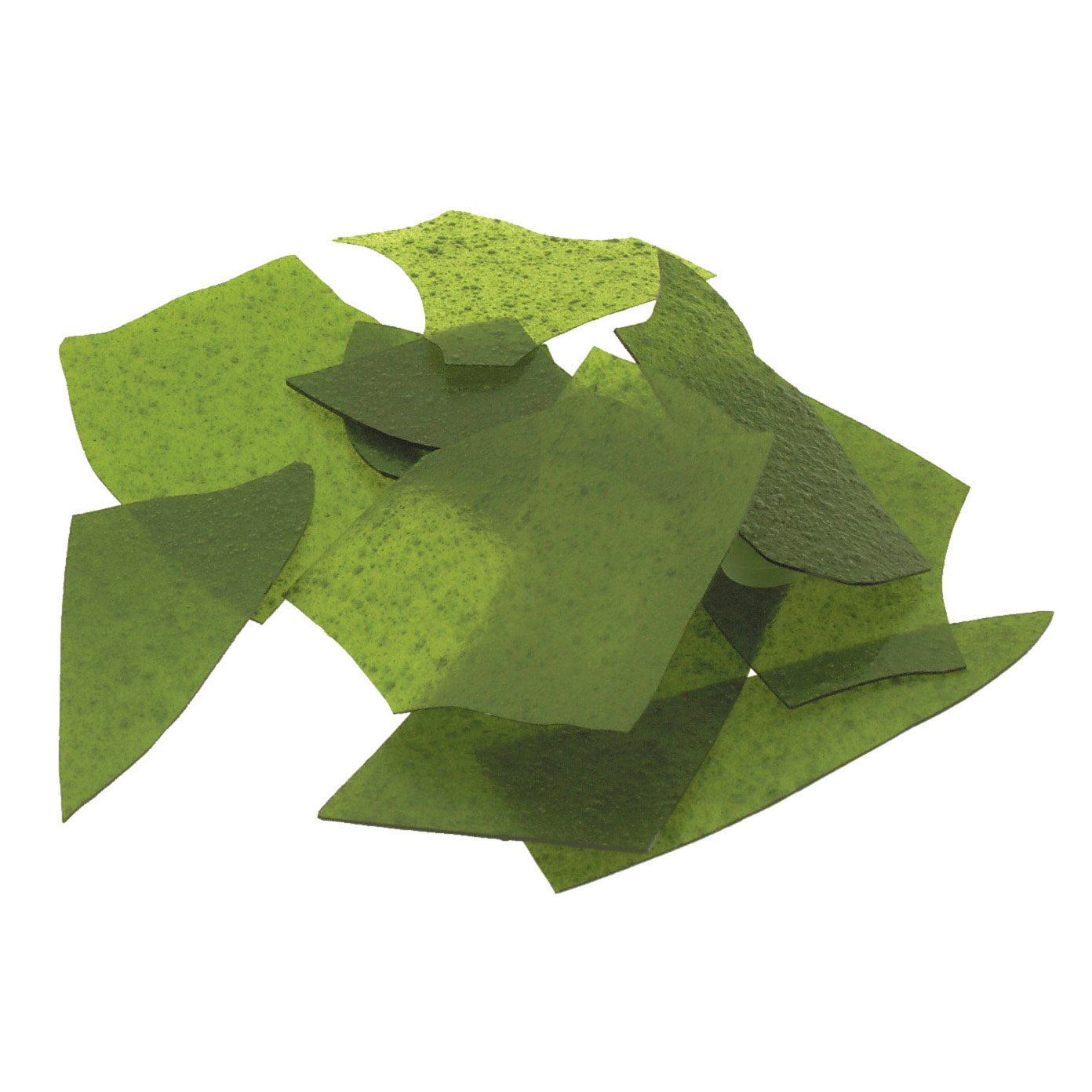 1412-04 Light Aventurine Green Transparent Confetti