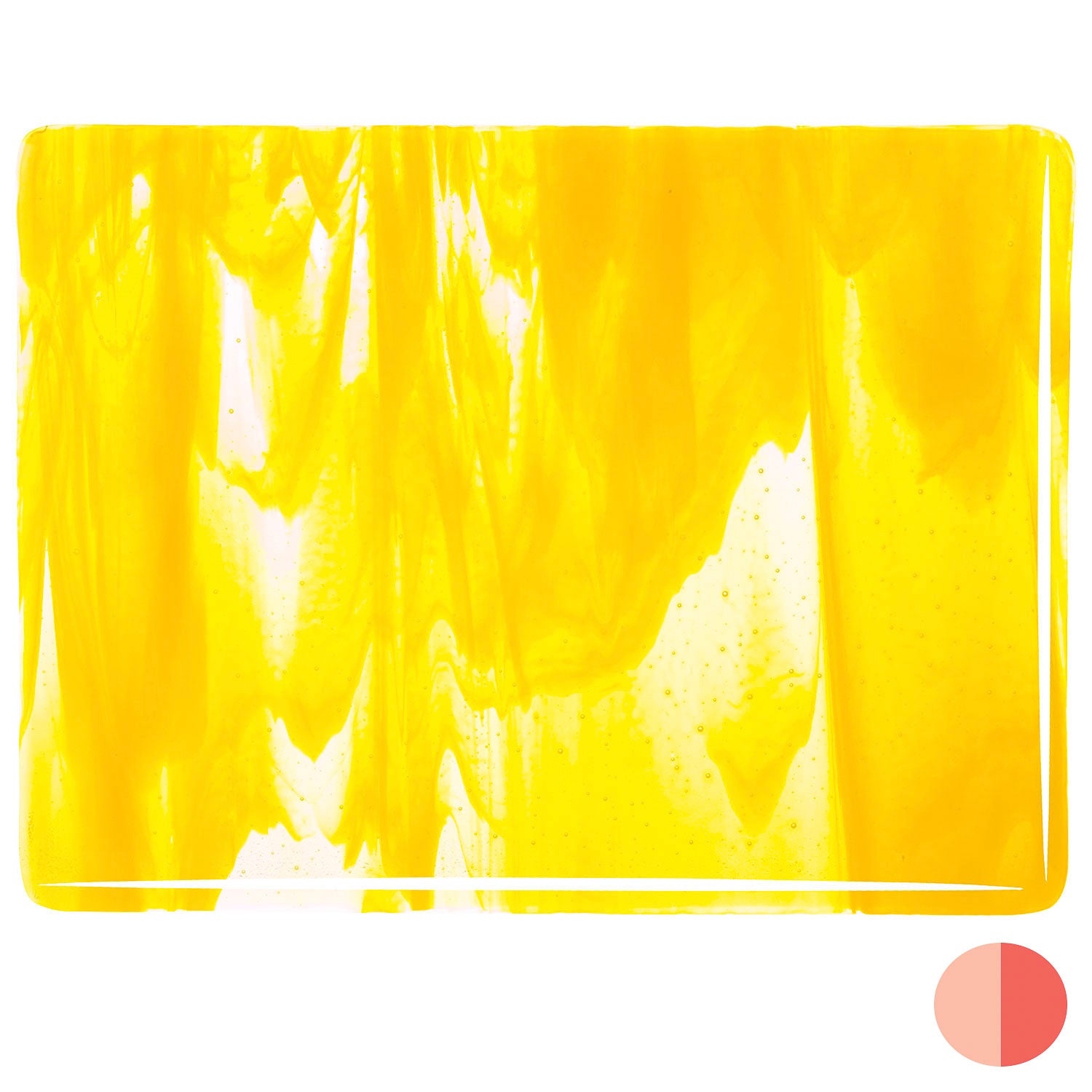 2020-30 Clear, Sunflower Yellow Opal Sheet