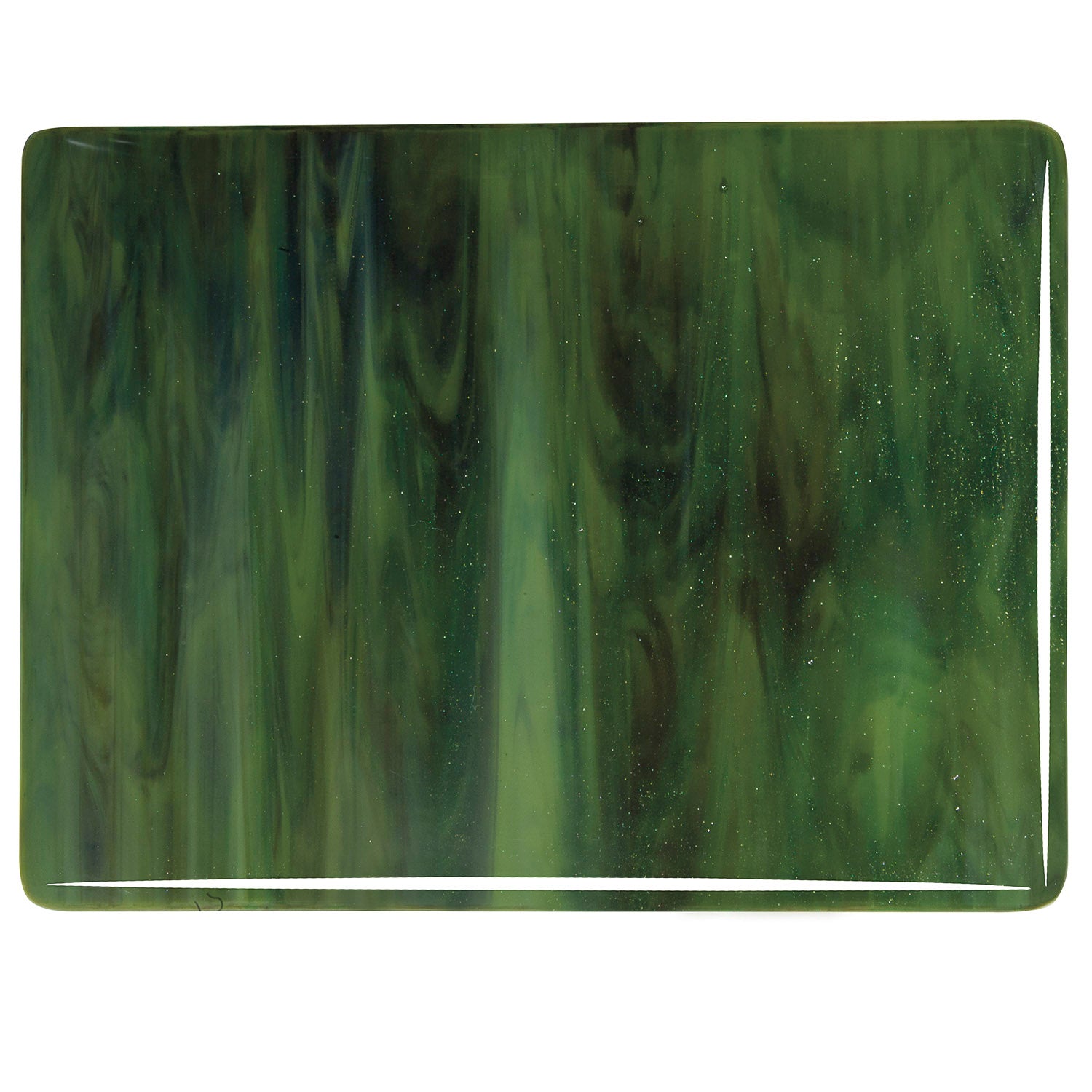 3212-30 Olive Green Opal, Forest Green, Deep Brown Streaky Sheet