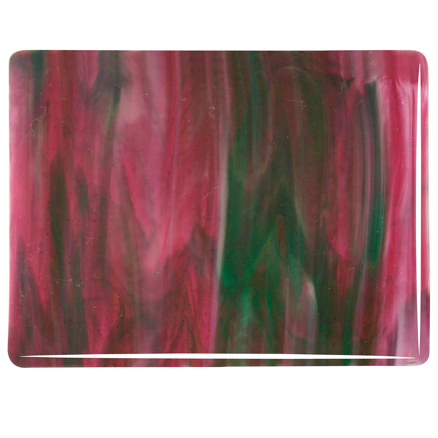 3345-30 Cranberry Pink, Emerald Green, White Color Mix Sheet