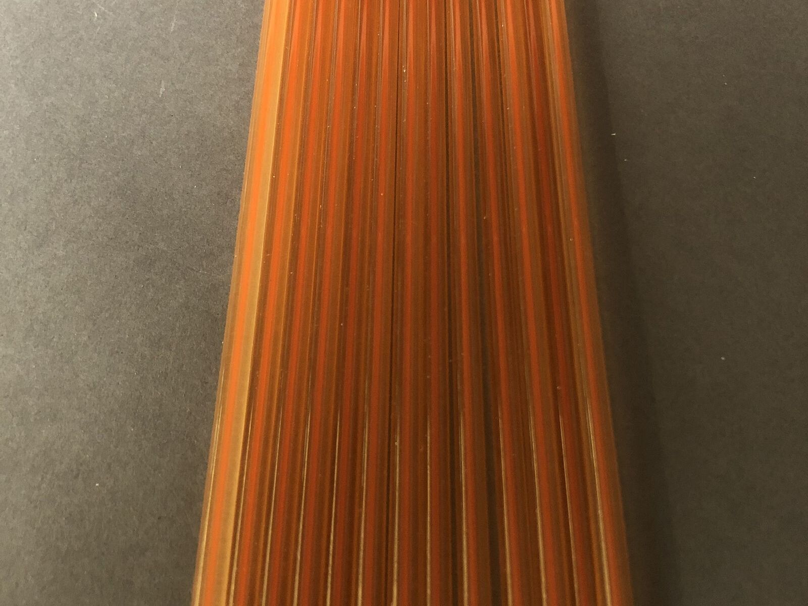 072 Orange Transparent 1 Piece