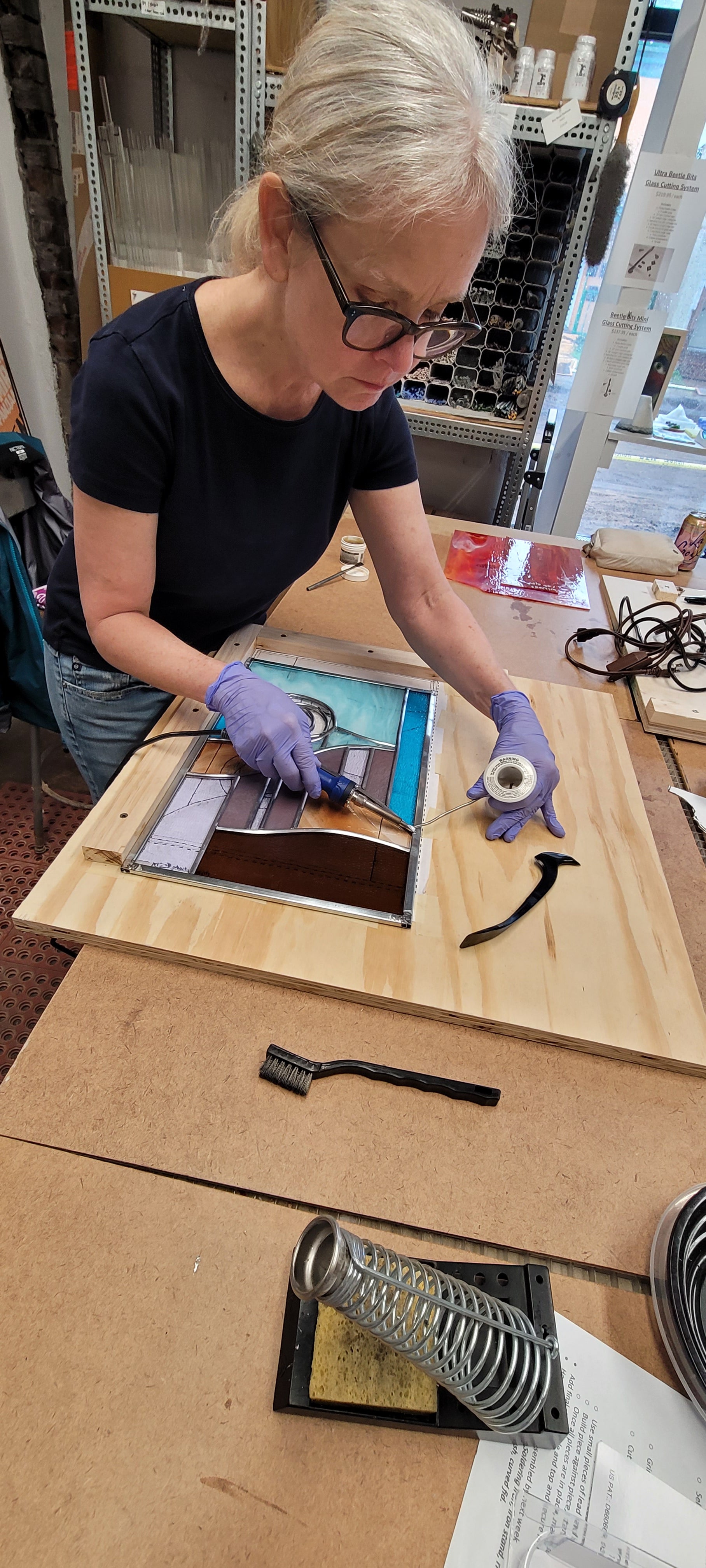 Stained Glass Leaded Window (S2) | Saturdays, August 8-29
