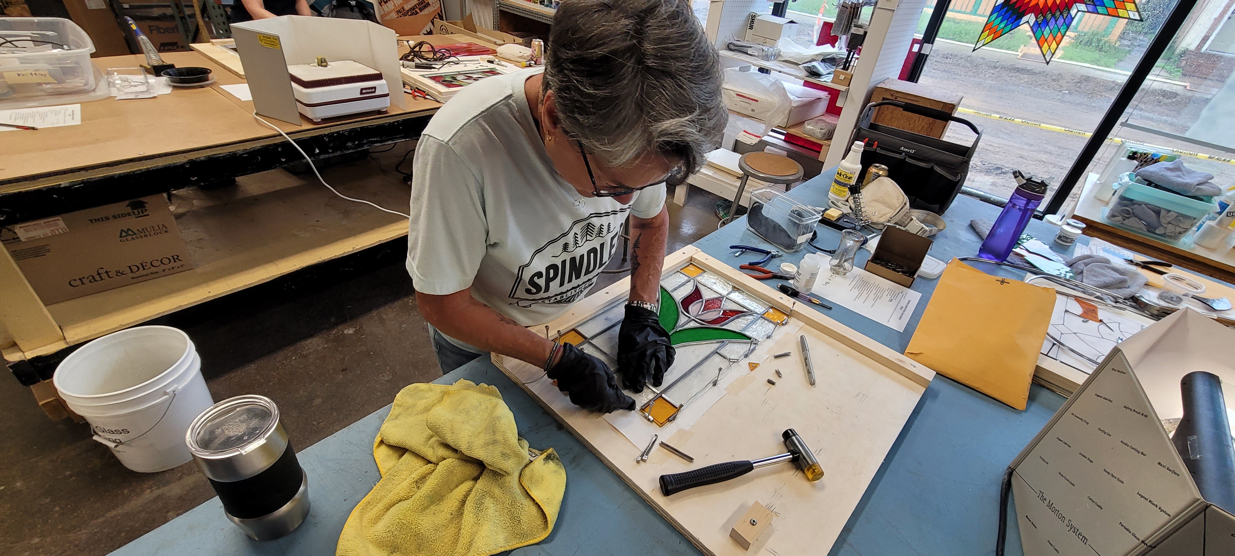 Stained Glass Leaded Window (S2) | Saturdays, August 8-29