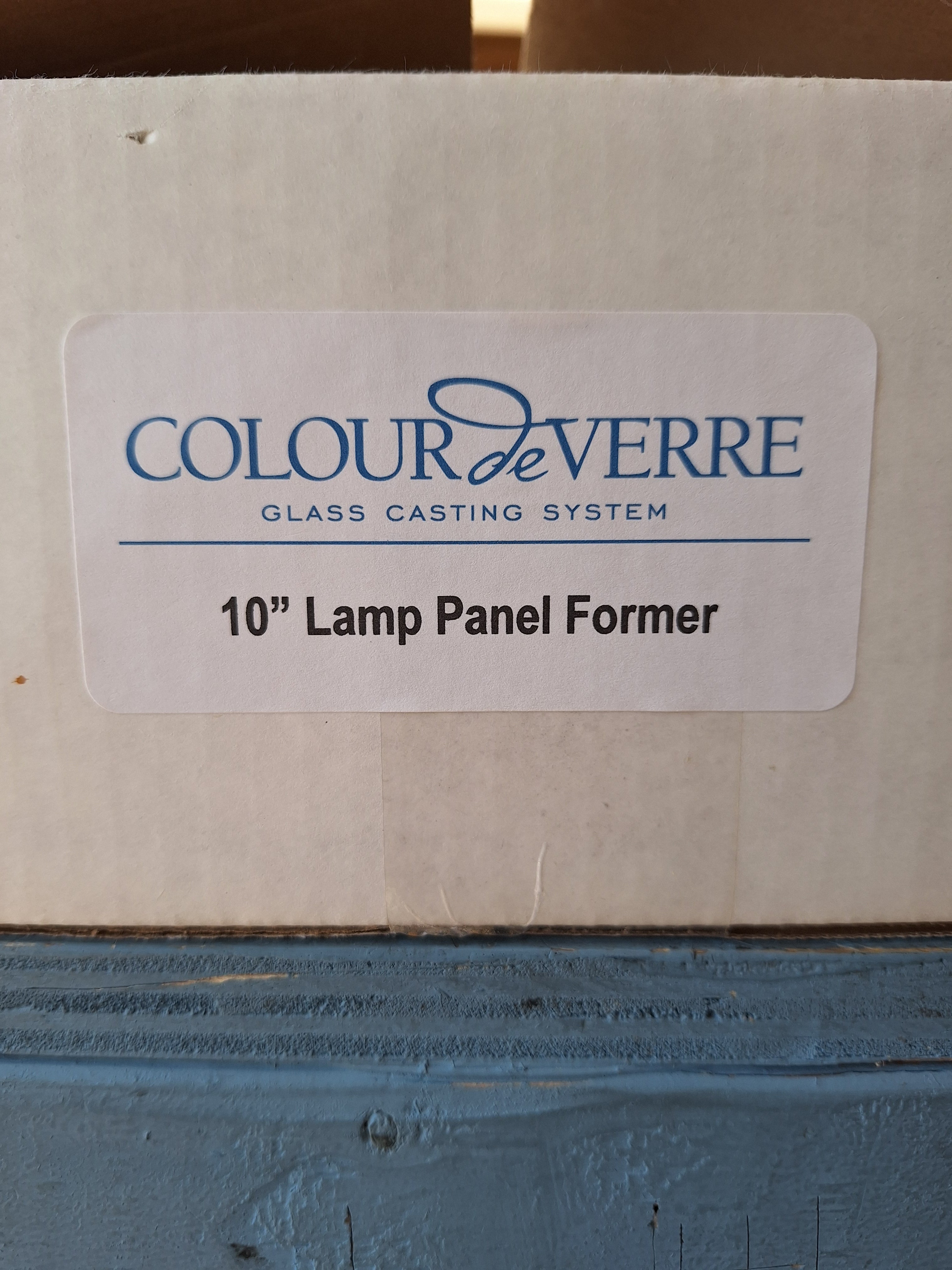 10" Lamp Panel Former Mold (Used)