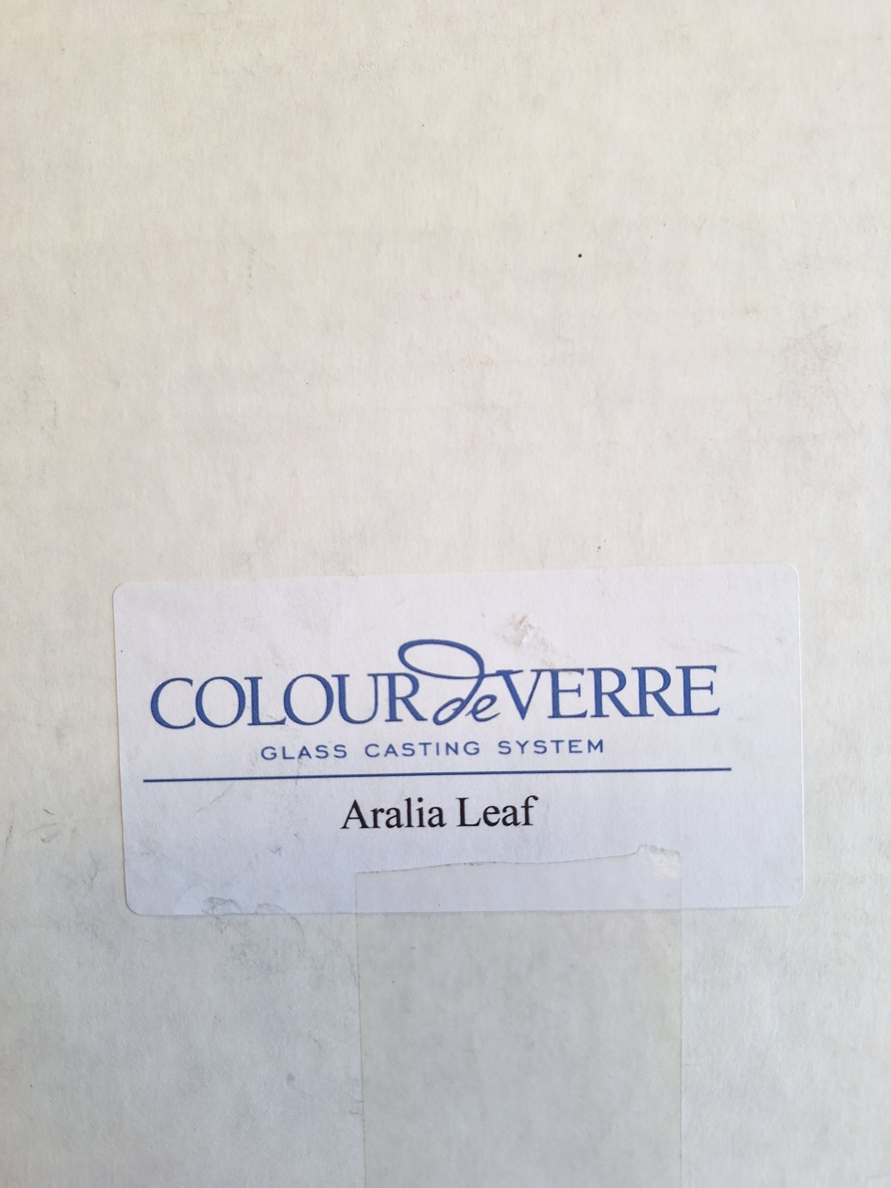 Aralia Leaf 12" x 10" Mold (Used)