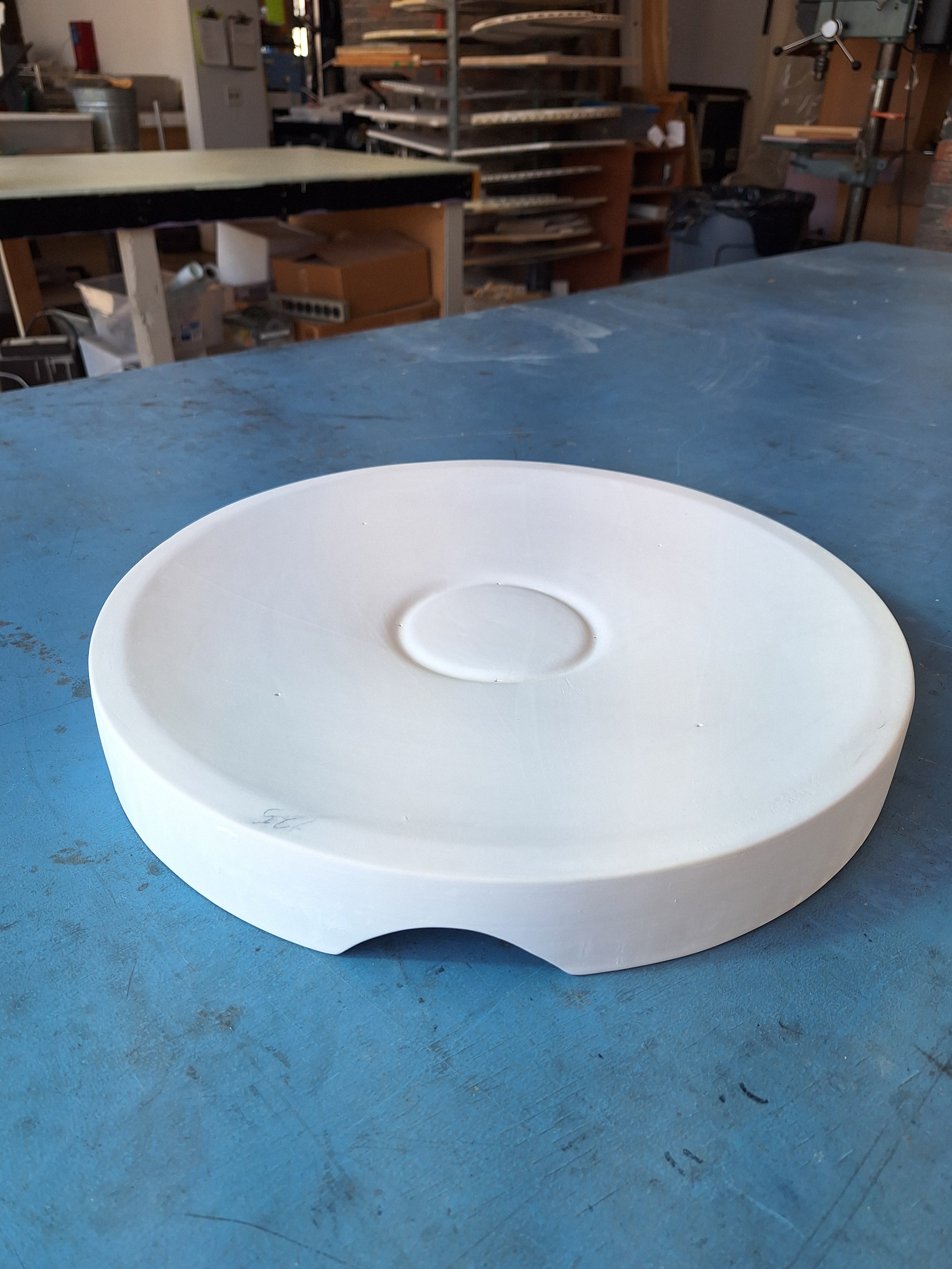 Round 17.5" Shallow Bowl Mold (Used)
