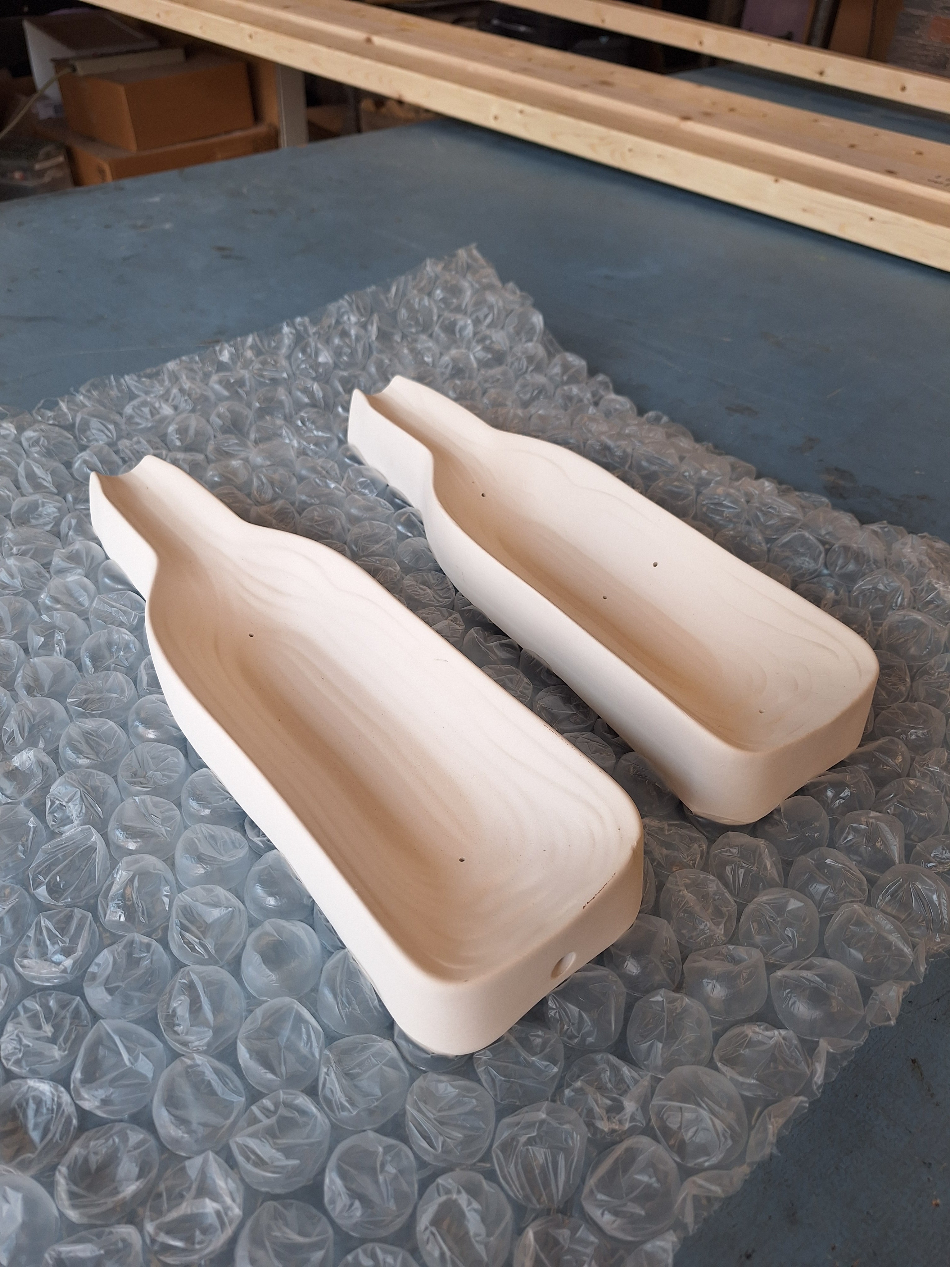 #334 Wine Bottle Sagger Mold - Set of 2 (Used)