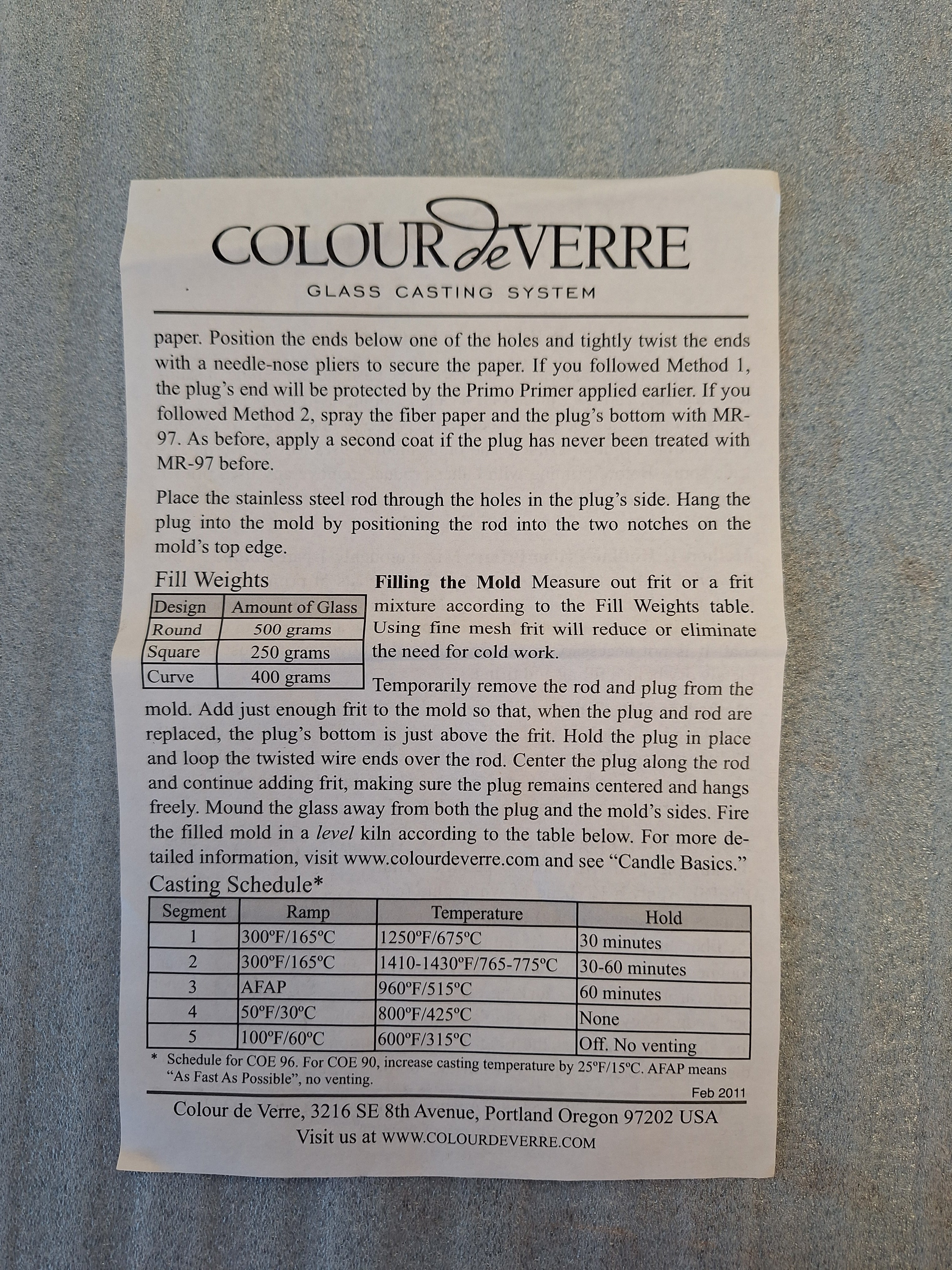 Round 5" Candle Holder Mold (Used)