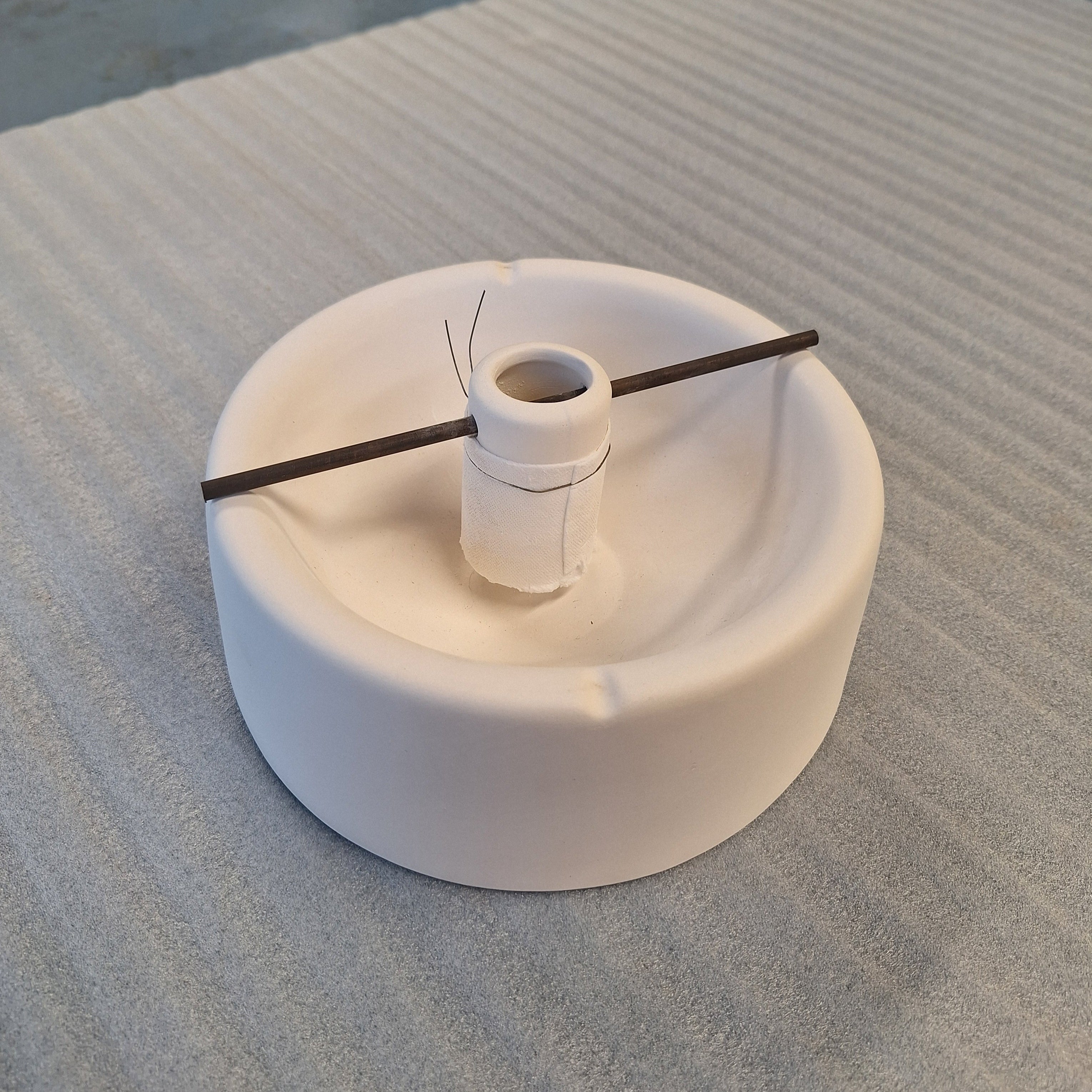 Round 5" Candle Holder Mold (Used)