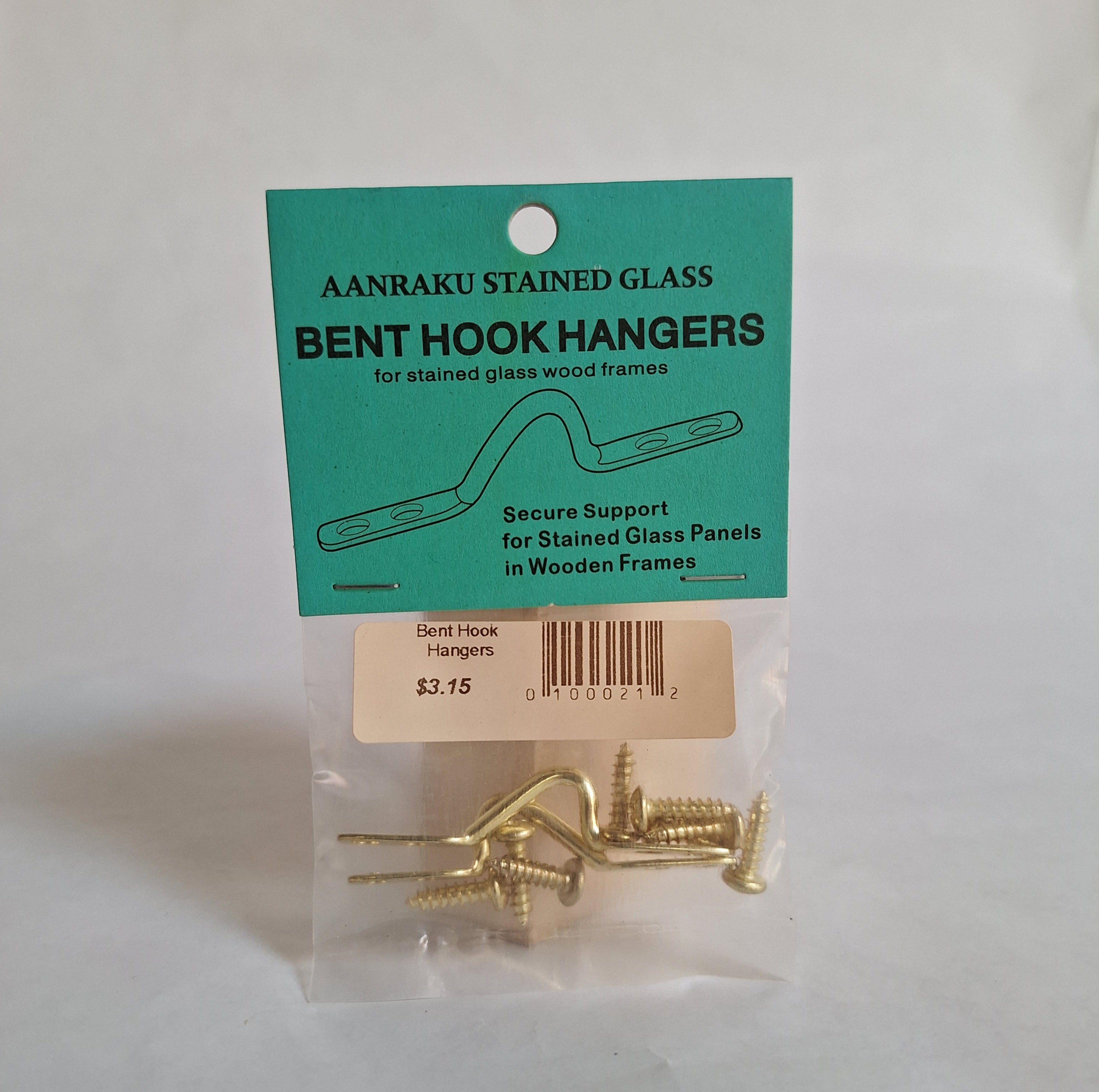 Bent Hook Hangers 2 Pack