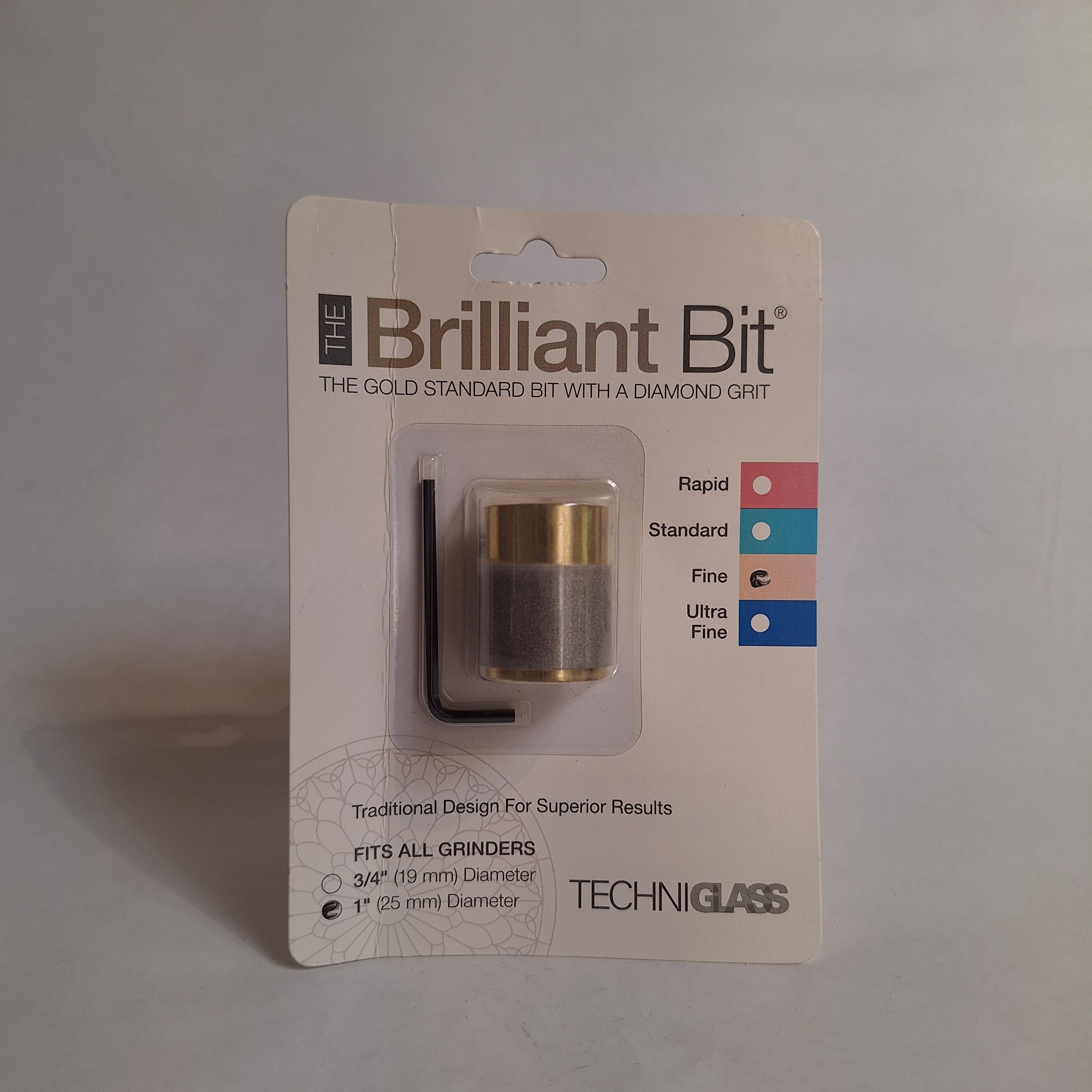 Brilliant Bit 1" Fine Grinding Bit