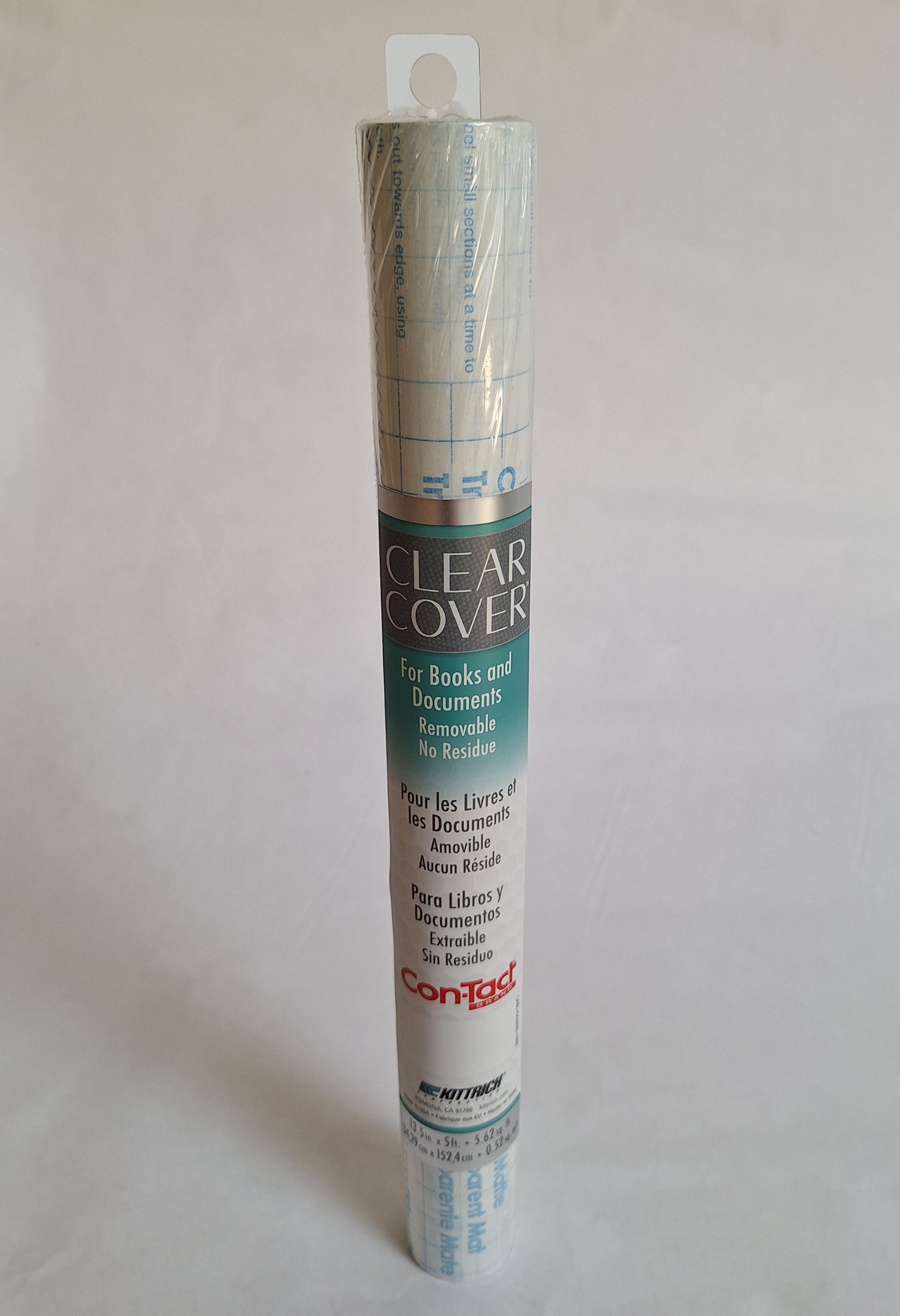 Con-Tact Brand Clear Matte Transparent Mat Contact Paper