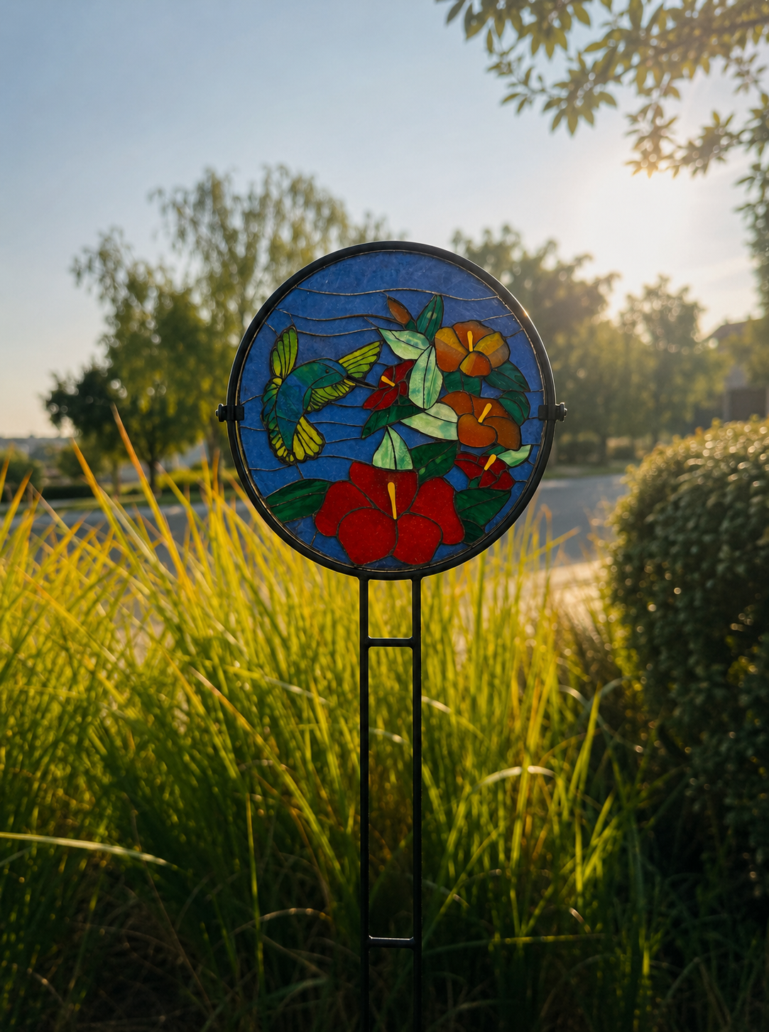 Glass-on-Glass Mosaic Garden Stake | Saturdays September 19th - October 10th