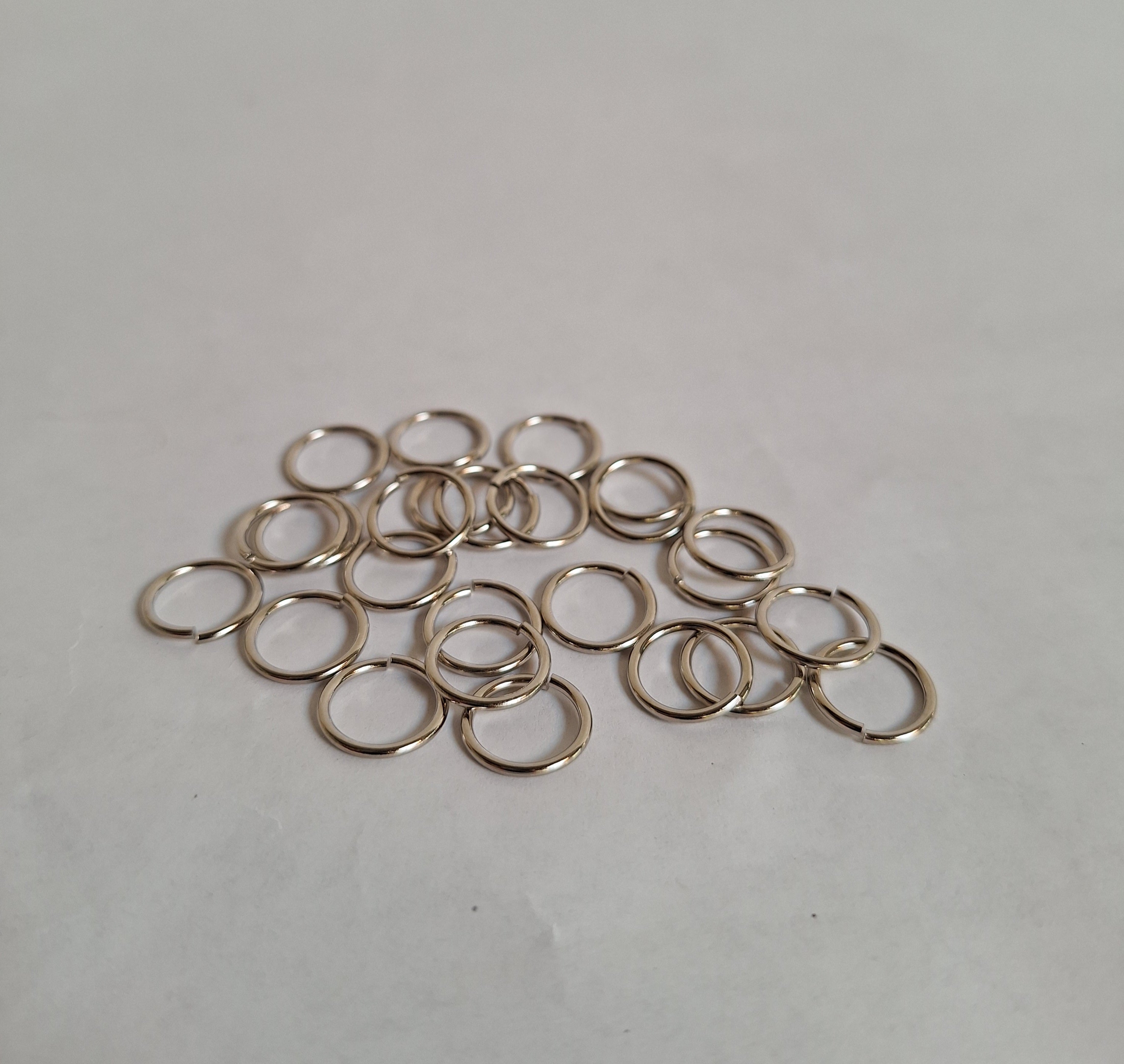 Jump Rings 11mm 7/16" Bag 25 Count