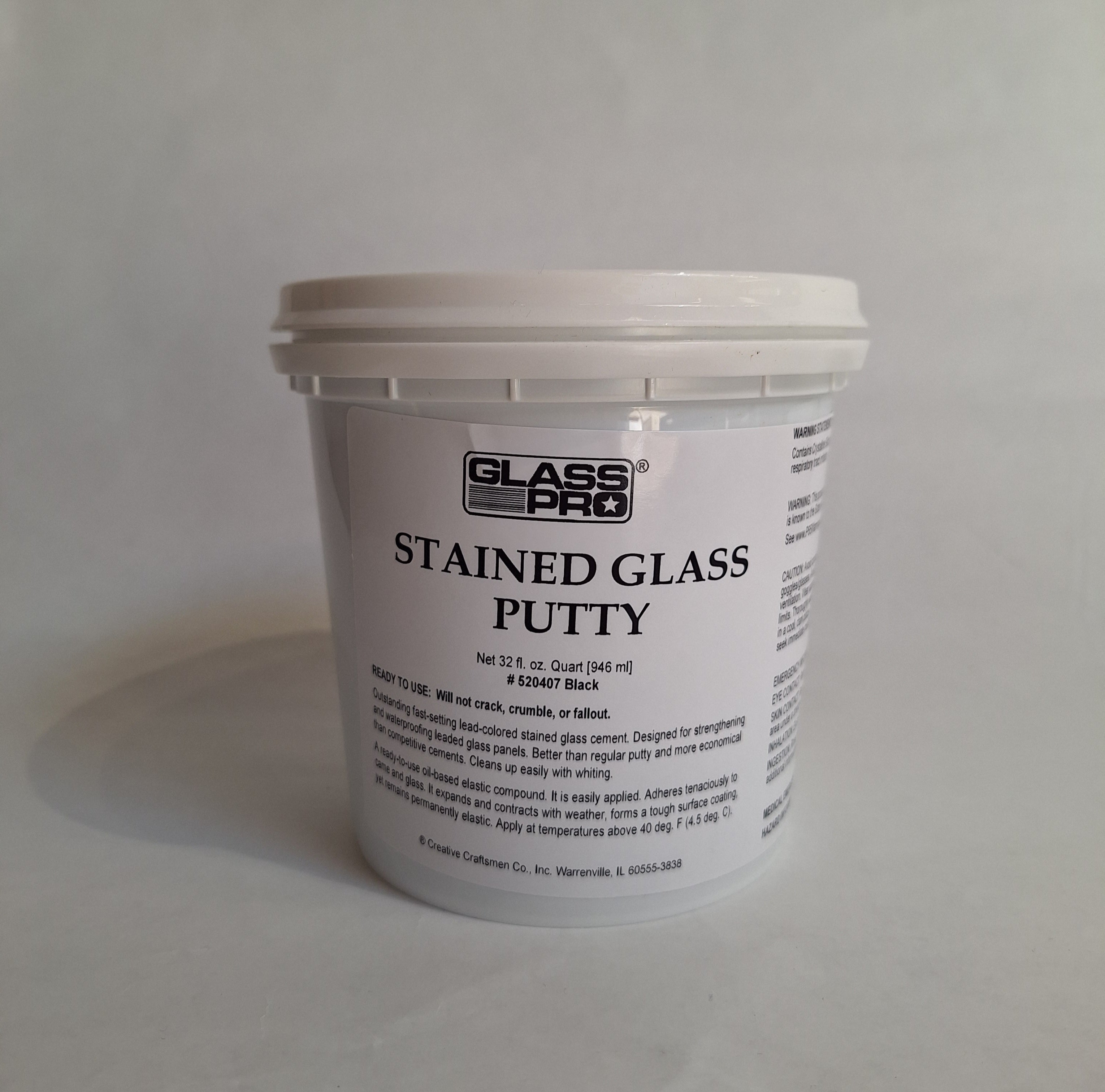 GlassPro Stained Glass Putty