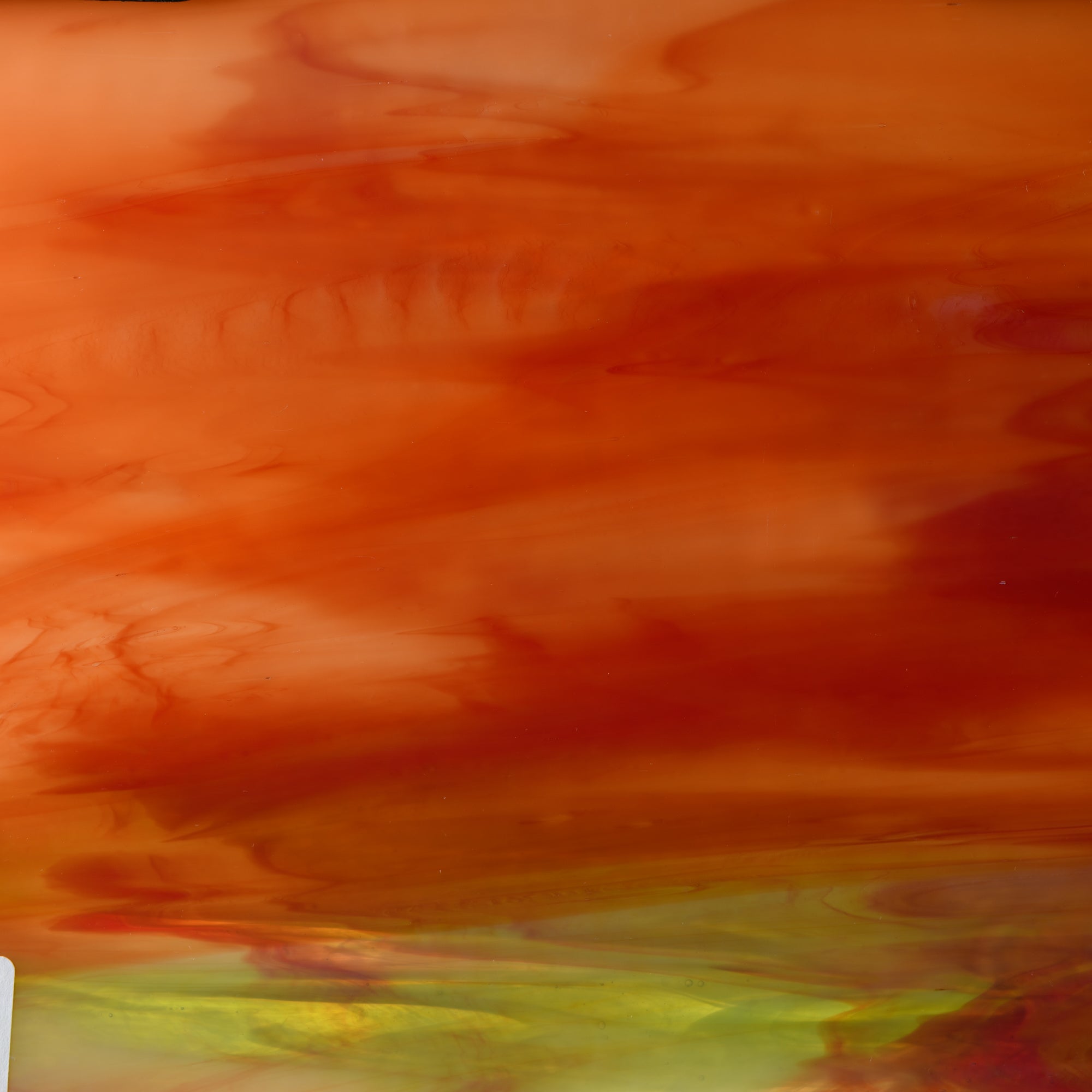 WO25 Orange, Green, White Wispy