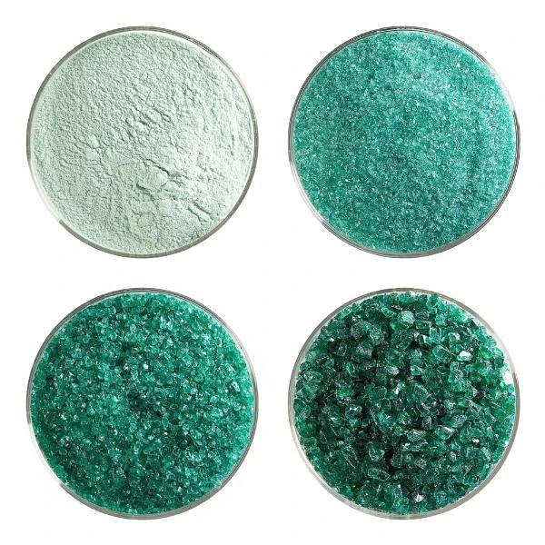 1417 Emerald Green Transparent Frit