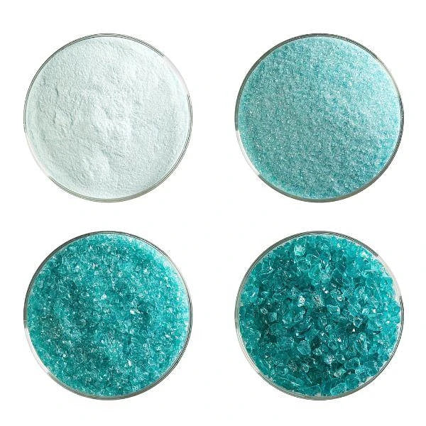 1408 Light Aquamarine Blue Transparent Frit
