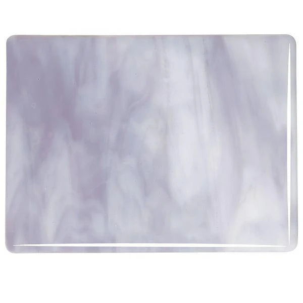 2304-30 White, Lavender Blue Opal Streaky Sheet