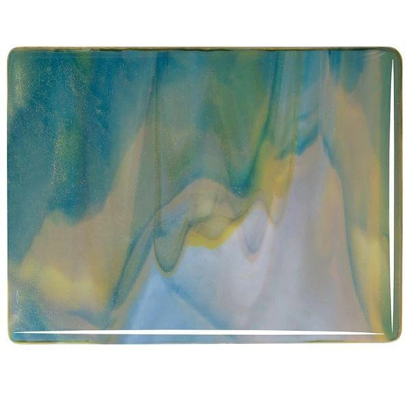3501-30 White, Deep Forest Green, Carmel Opal Sheet