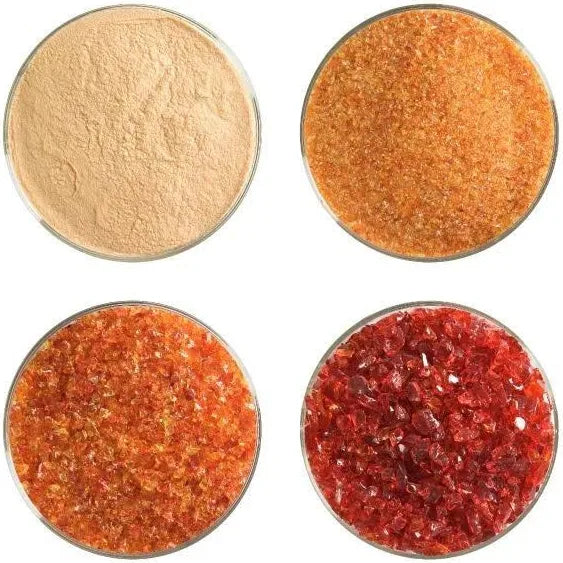 1122 Red Transparent Frit