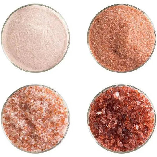 1305 Sunset Coral Transparent Frit