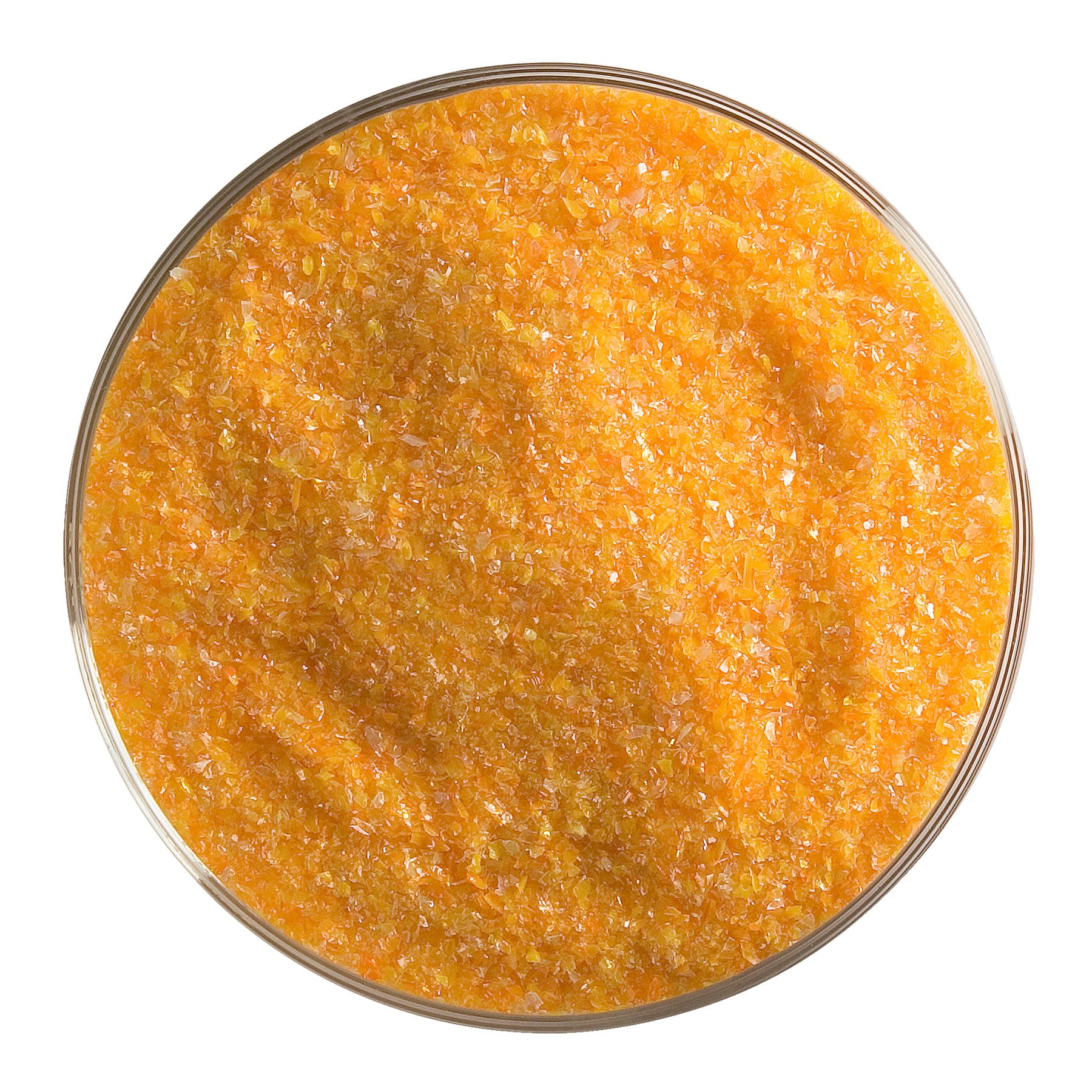 0025 Tangerine Orange Opal Frit