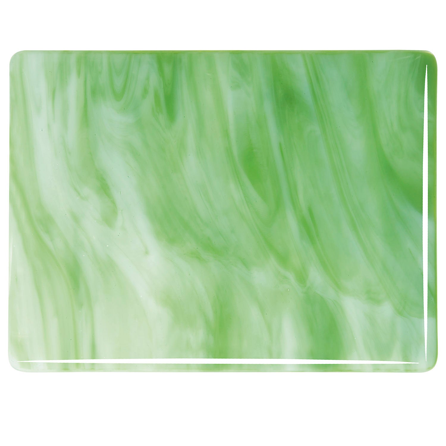 2107-30 White, Light Green Color Mix Sheet