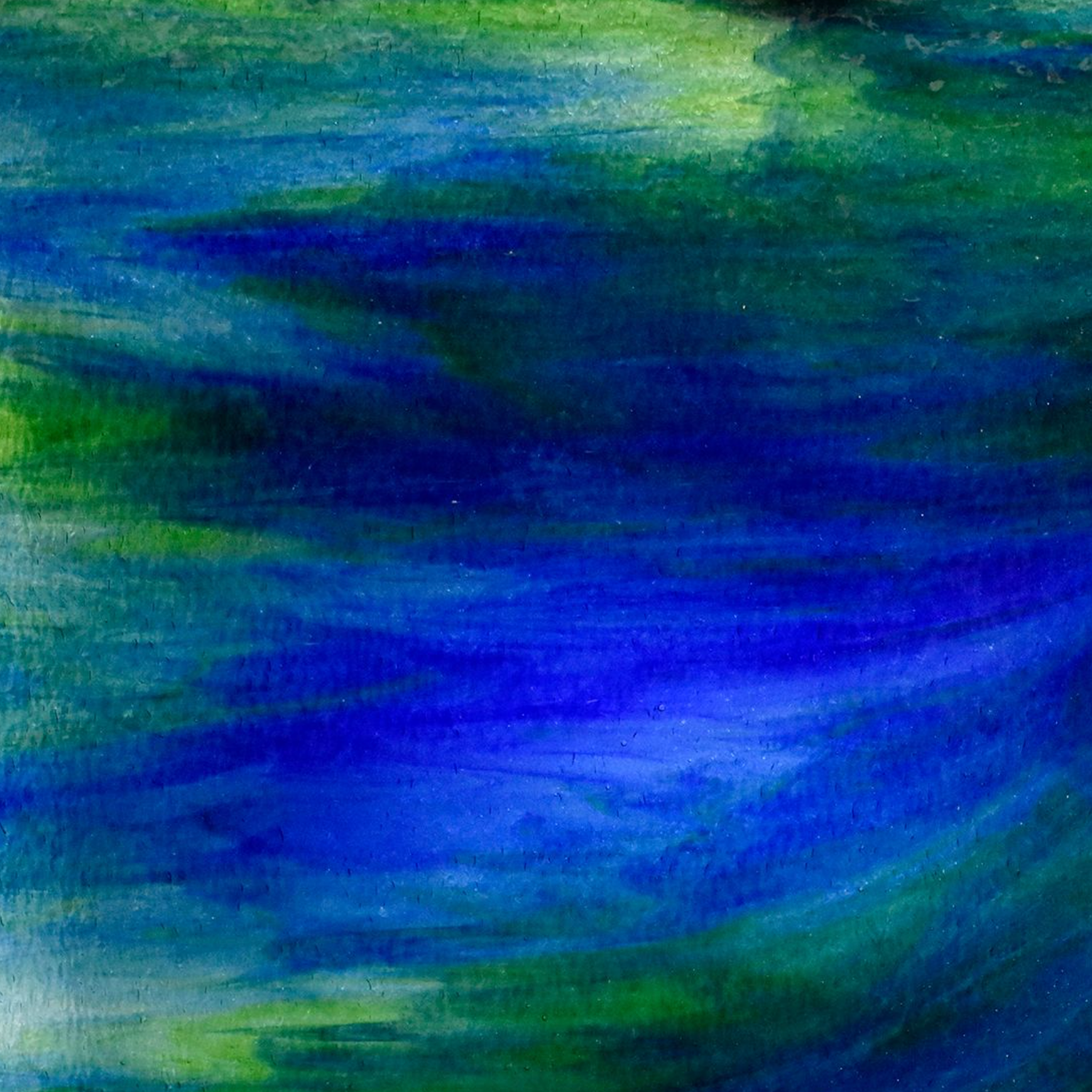 197NLLG Blue, Green, Clear Streaky Granite