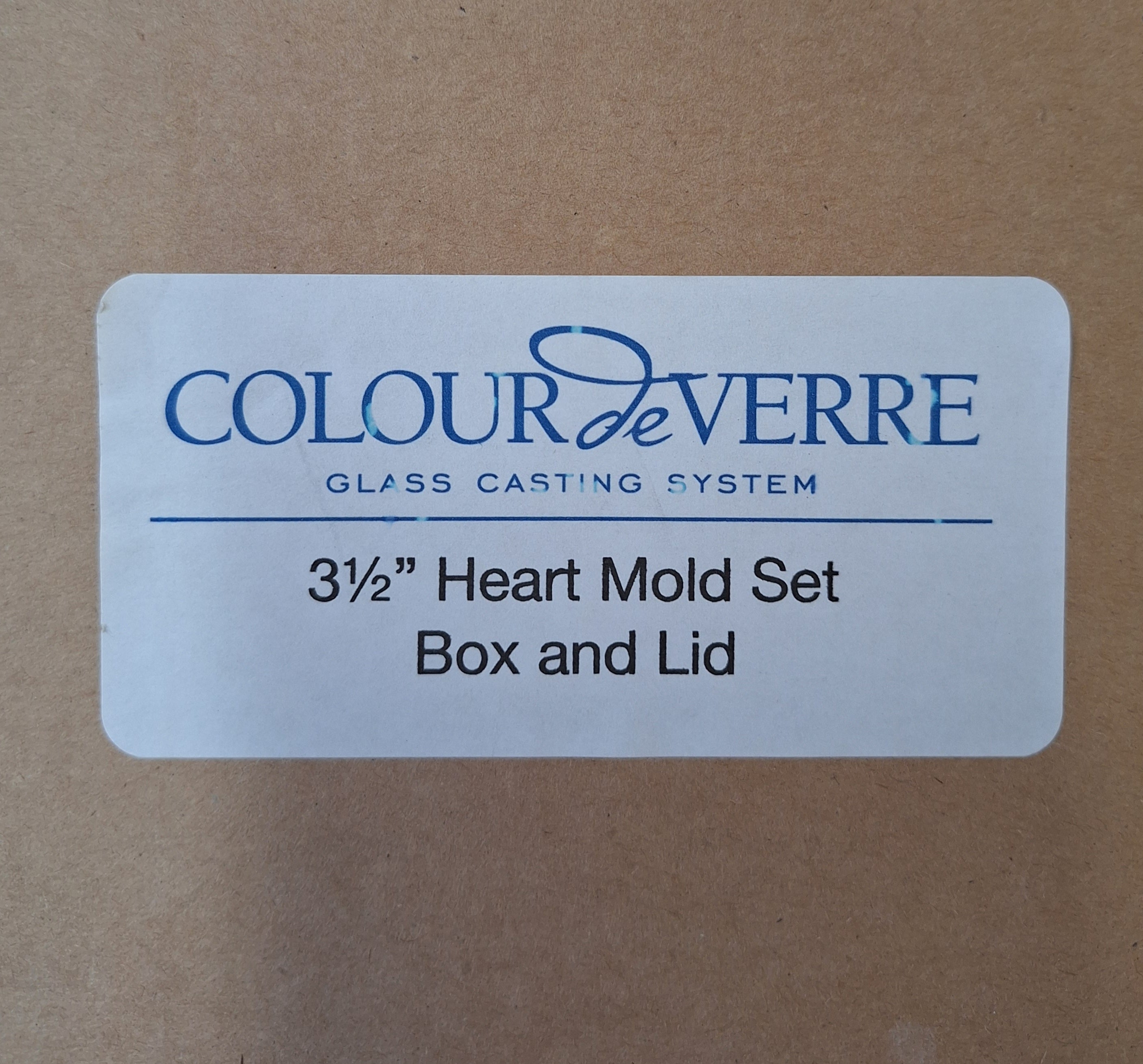 3 1/2" Heart Lid Mold (Used)
