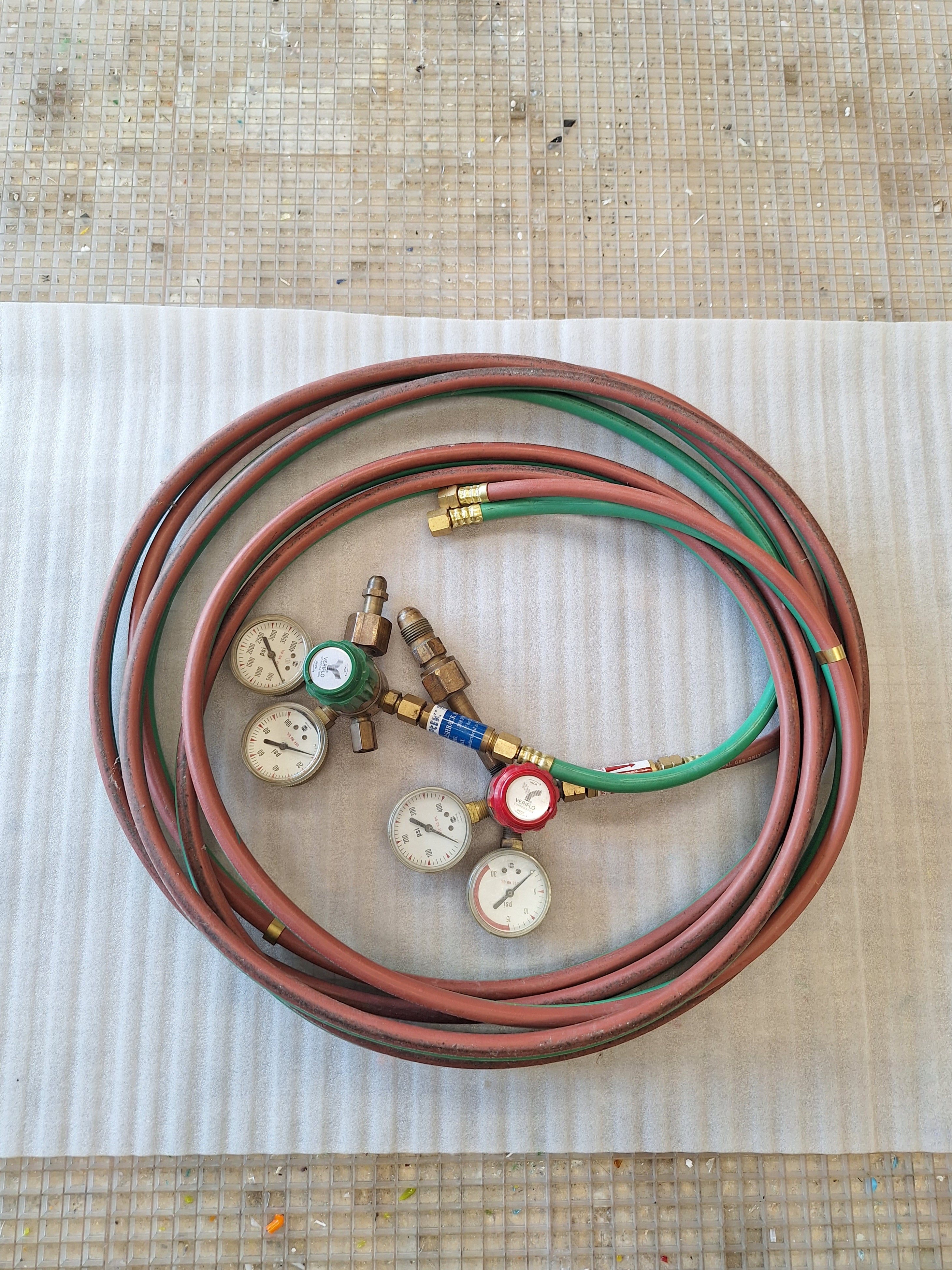 Oxy/Fuel Regulator Set (Used)