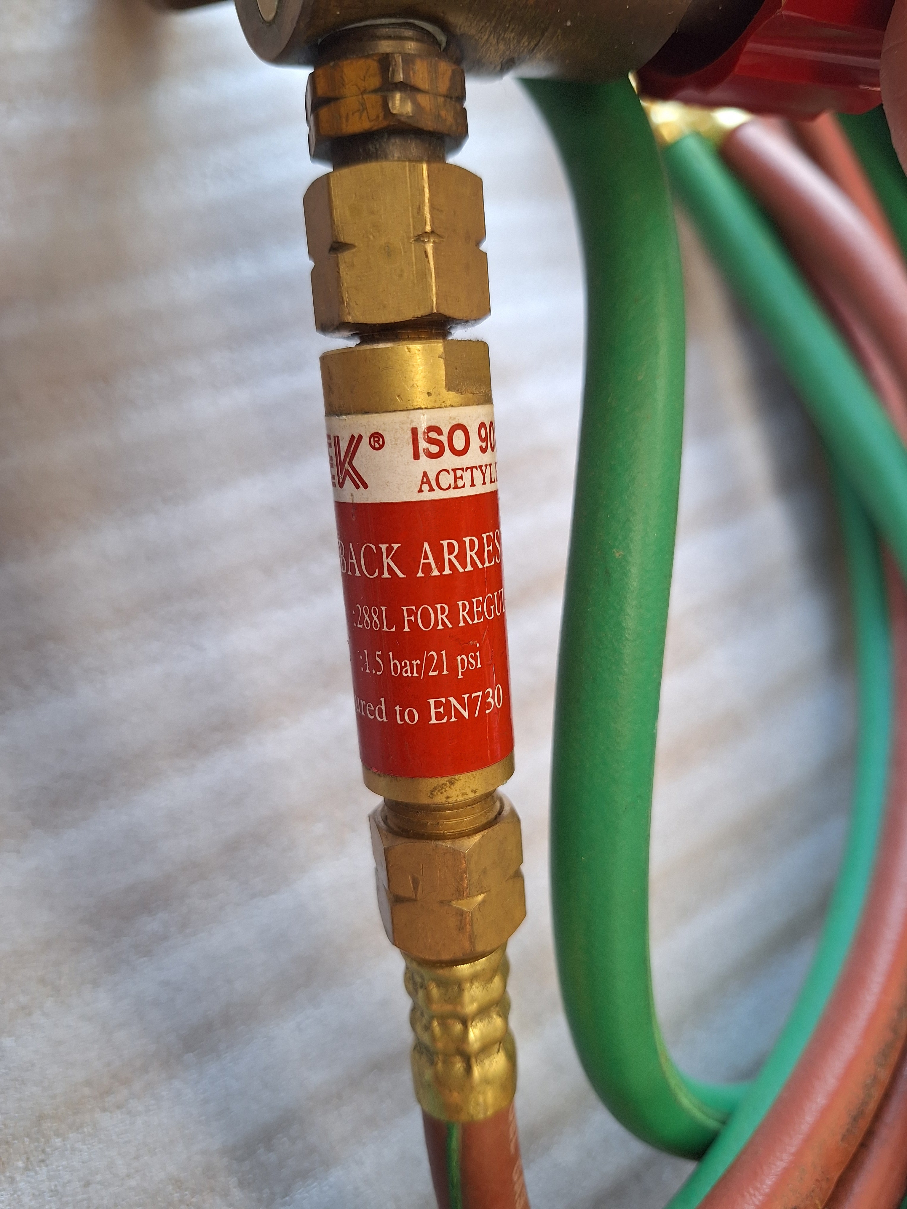 Oxy/Fuel Regulator Set (Used)
