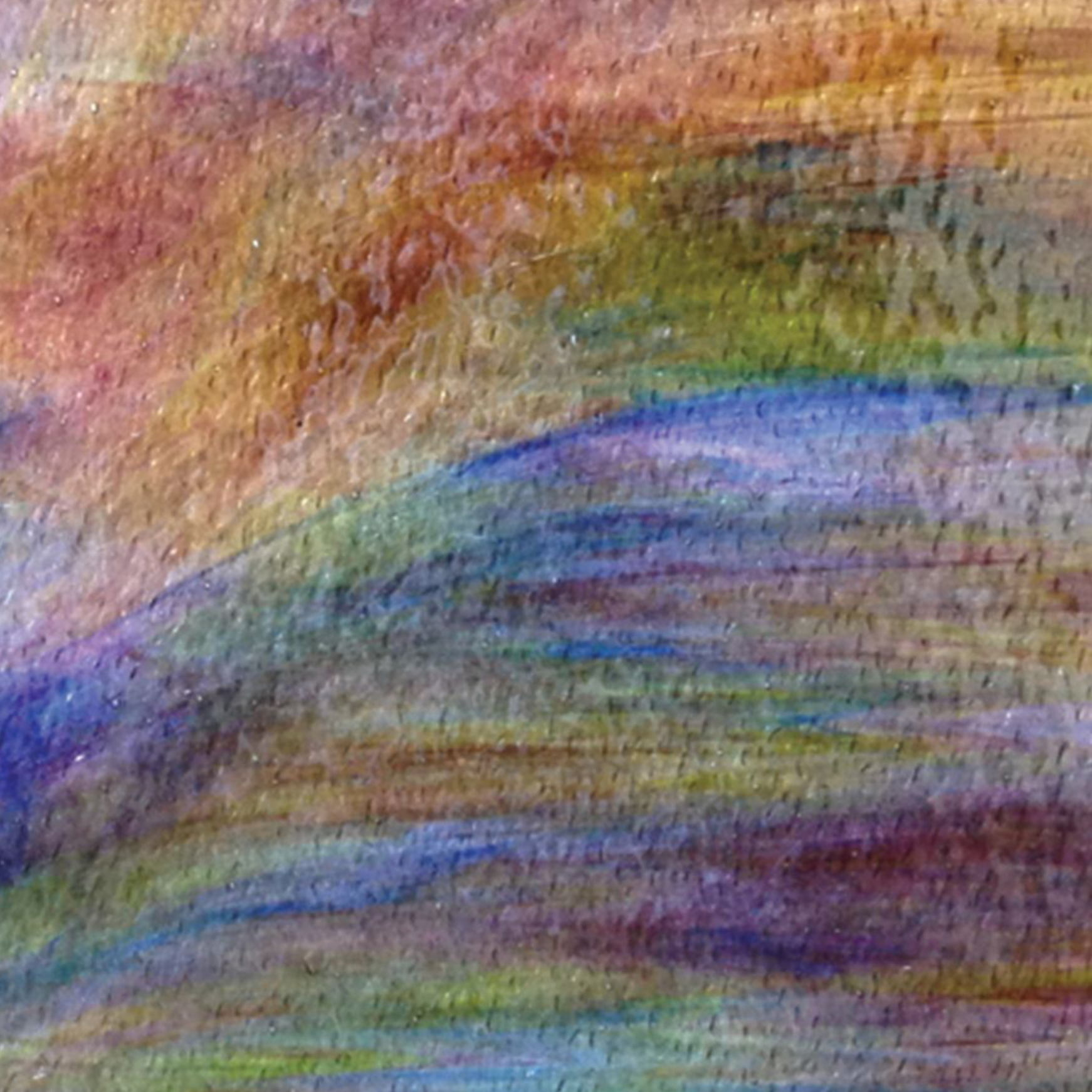 238NLLG Dark Purple, Dark Blue, Yellow, Green Opal Granite