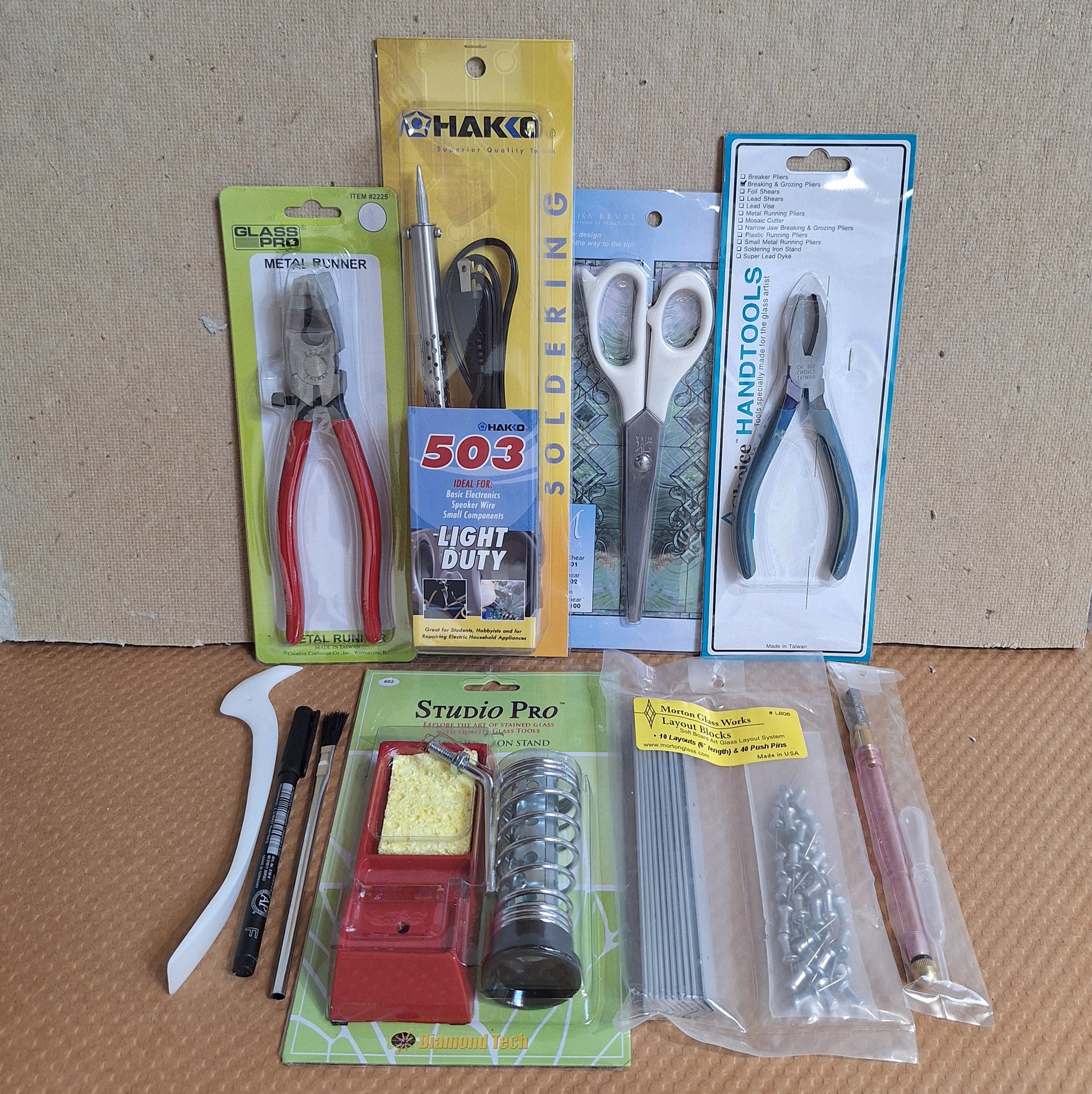 Hakko 503 Beginner Stain Glass Creation Kit