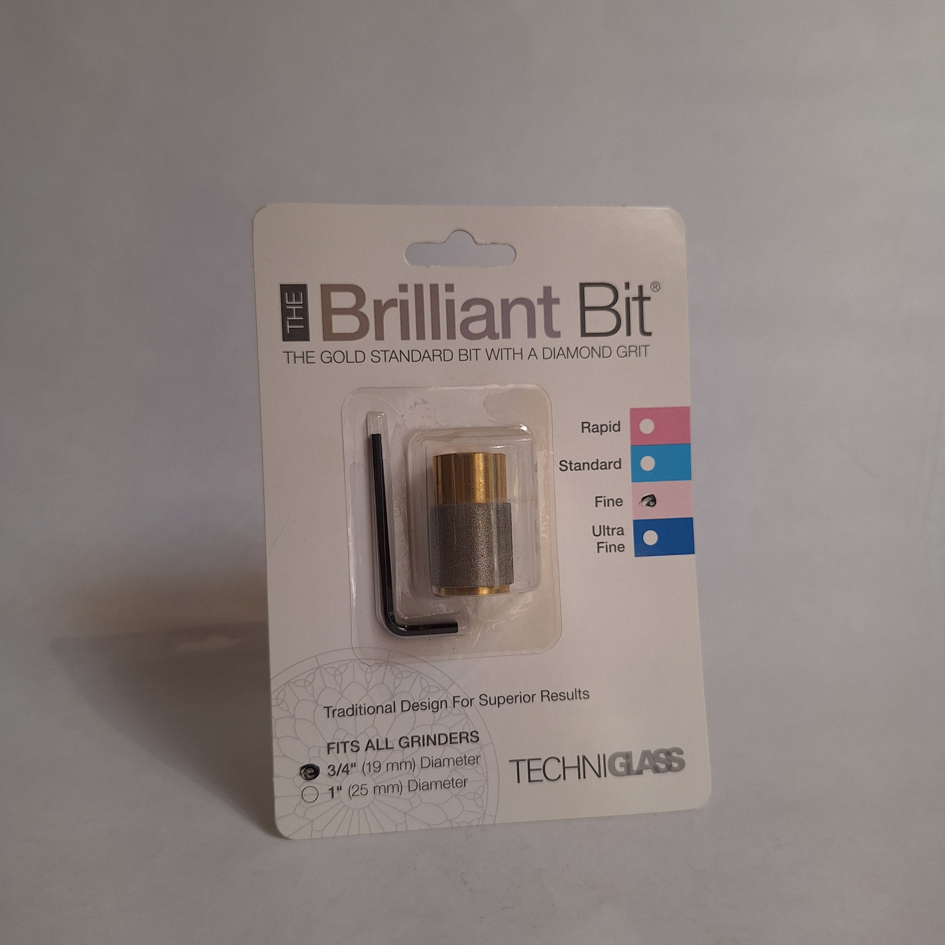 Brilliant Bit 3/4" Fine Grinding Bit