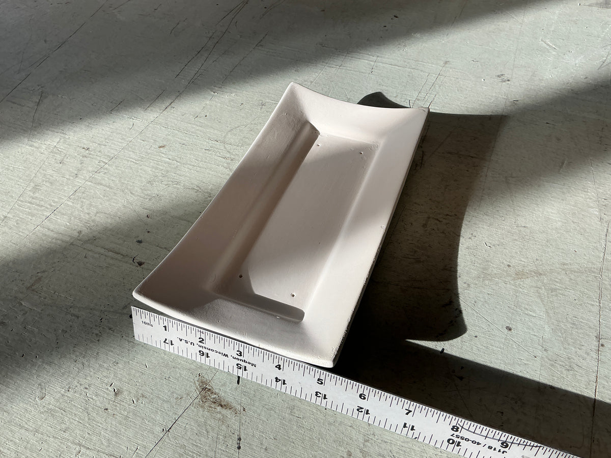 10x5" Long Dish Slump Mold