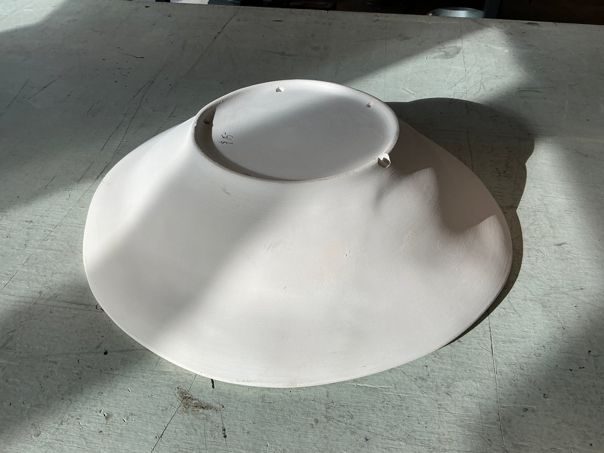 16" Ceramic Slumping Bowl Mold (Used)