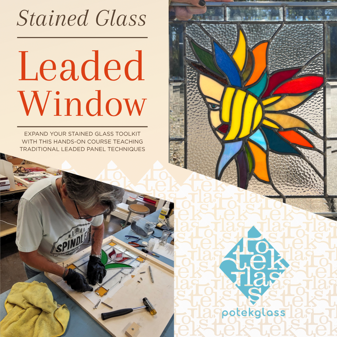 Stained Glass Leaded Window (S2) | Saturdays, October 31 - November 21