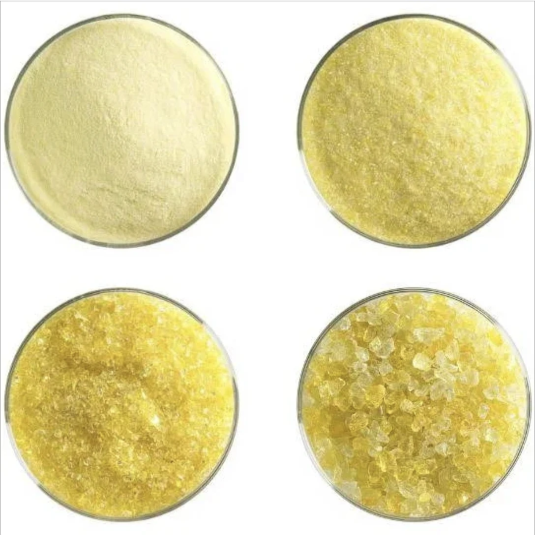 1320-01 Marigold Yellow Transparent Frit