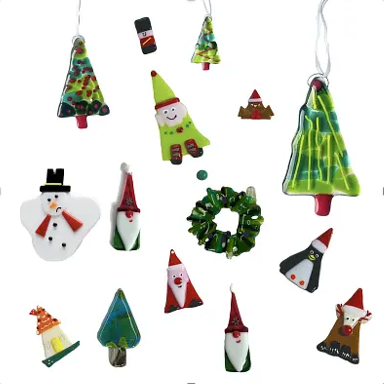Santa’s Workshop: Holiday Fused Ornament-Making Class | December