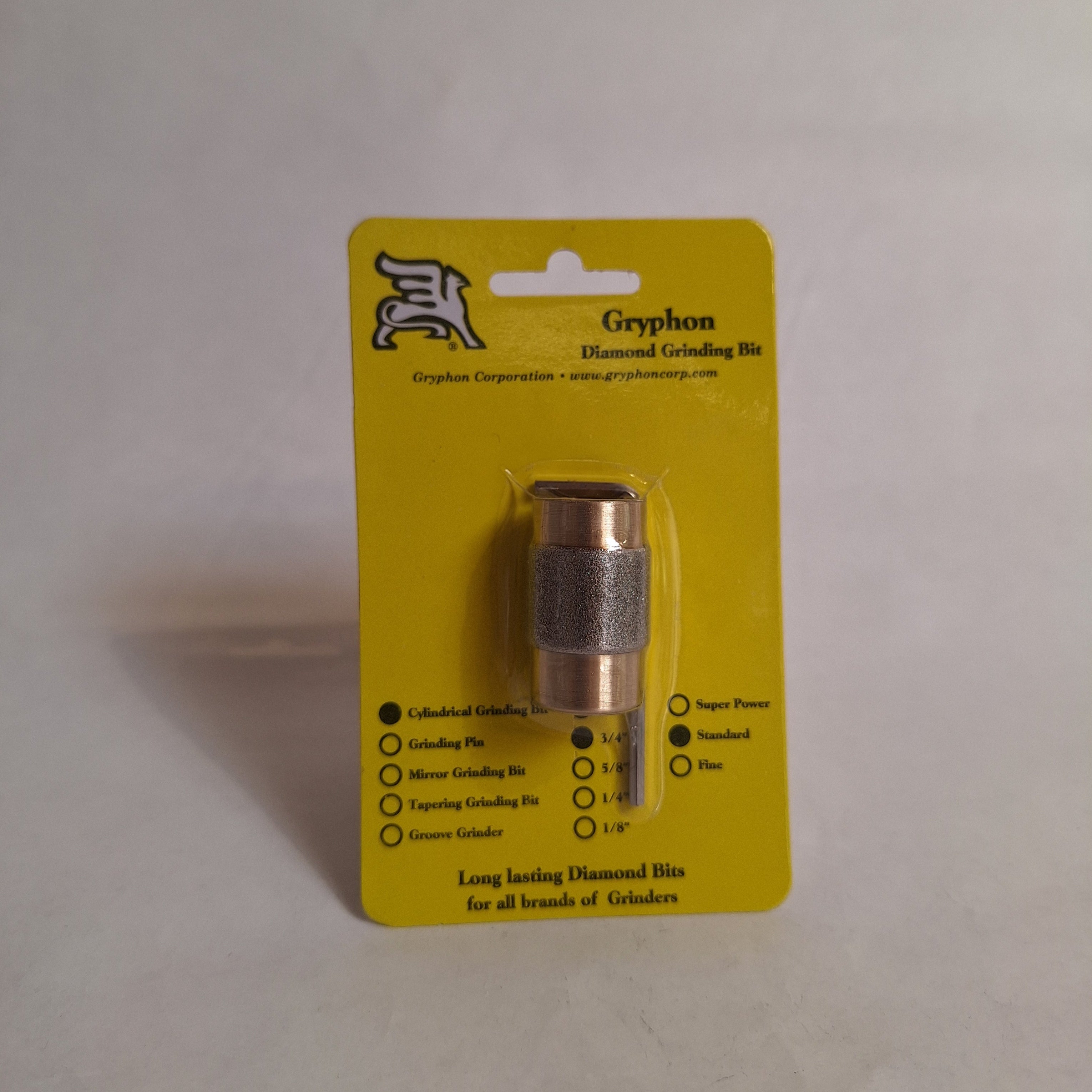 Standard Grinder Bit 3/4" Gryphon